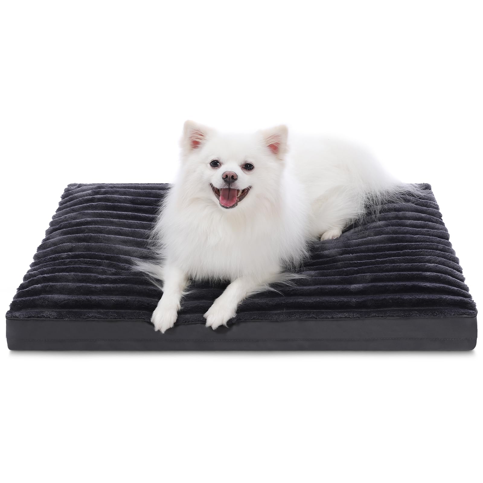 Vonabem Extra Large Dog Bed Washable With Removable Cover Waterproof, Dog Crate Bed For Xl Xlarge Dogs, Fluffy Flannel Pet Beds 