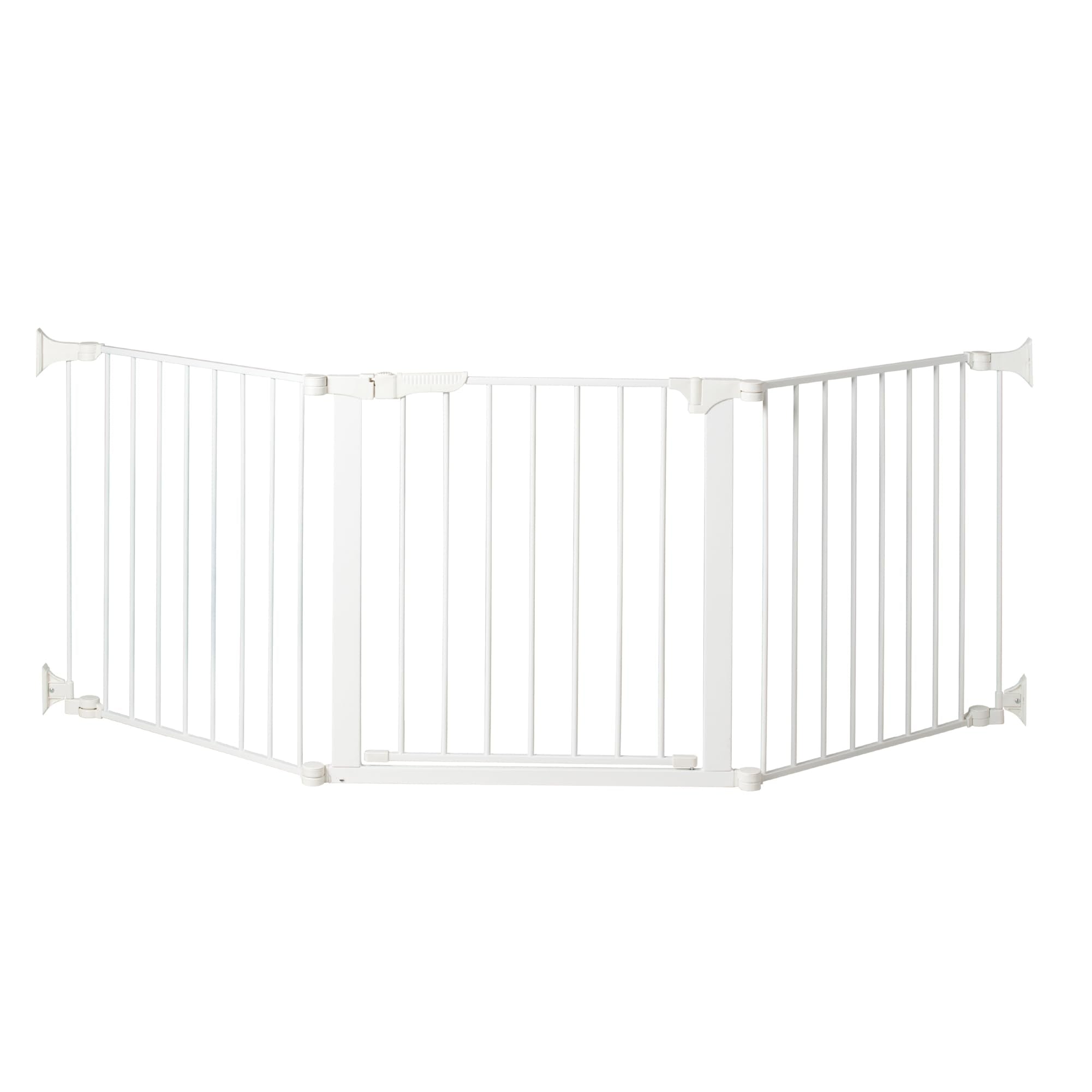 KidCo - Custom Fit Auto Closing ConfigureGate Baby Gate with 30 Inch Door Section, Baby Fence, Safety Gate (White)
