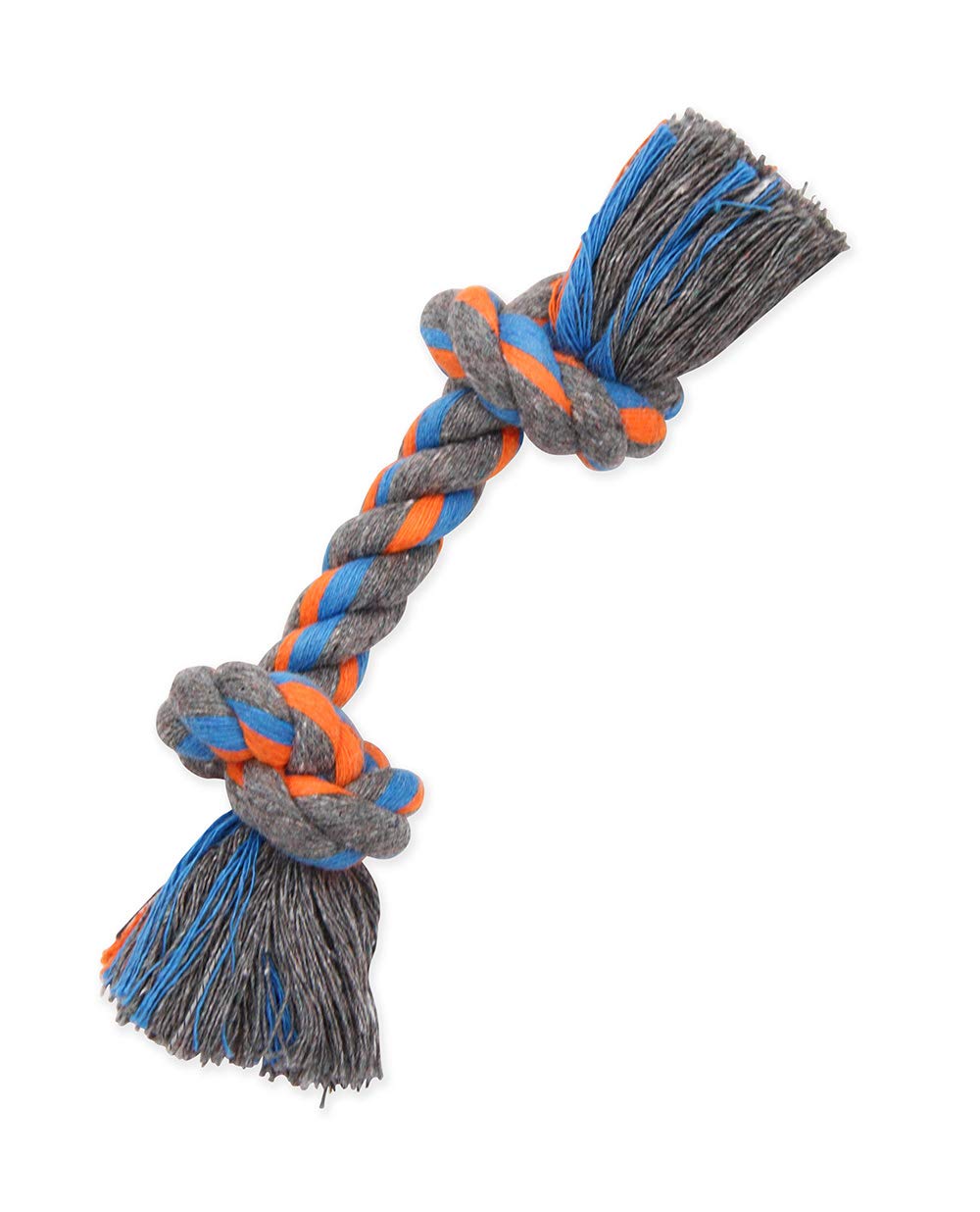 Mammoth Pet Products Flossy Chews Cottonblend Color Rope E, Mini, 6-Inch, Multicolored (20000V)