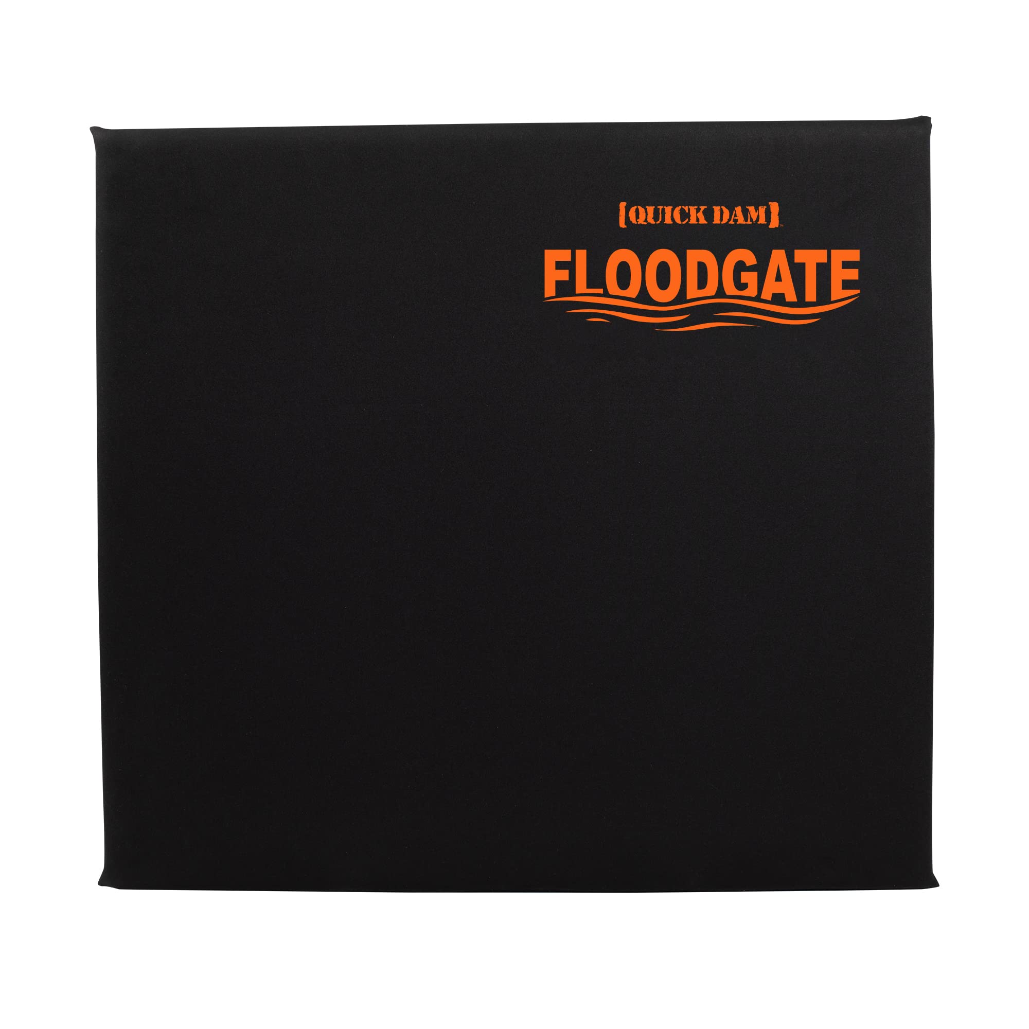 Quick Dam QDFG55 FloodGate, Doorway Flood Guard, 55in-60in Openings, Black/Orange