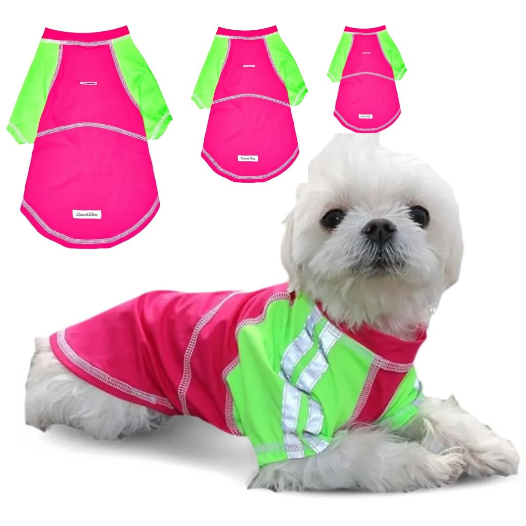 Louie De Coton Dog Clothes | Dog Shirts For Large Dogs | Dog Sunscreen Cooling T-Shirt For Dogs With Upf50+ Max Protection From 