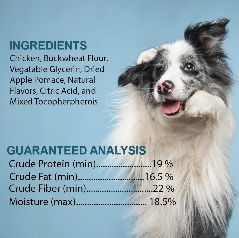 Lil Bitz Flame Roasted Chicken Training Treats, Soft, Tasty, Grain-Free, Perfect for Training and Spoiling, Irresistible Aroma,