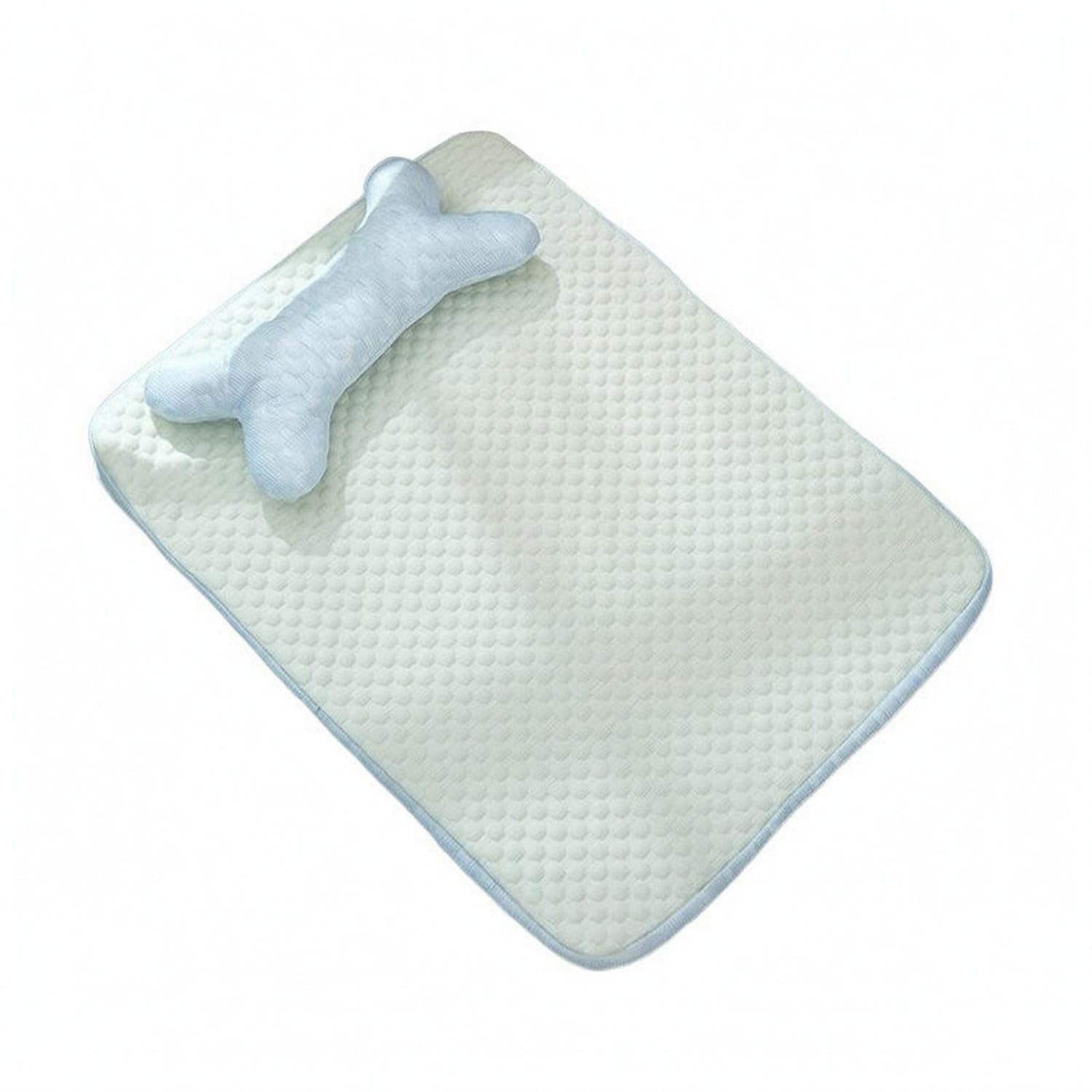 STYLEHEAVEN Padded Cooling Mat Dimpled Surface Cooling Bed Mat Breathable Easy to Clean for Sleeping, Resting, Green, M Pet Supp