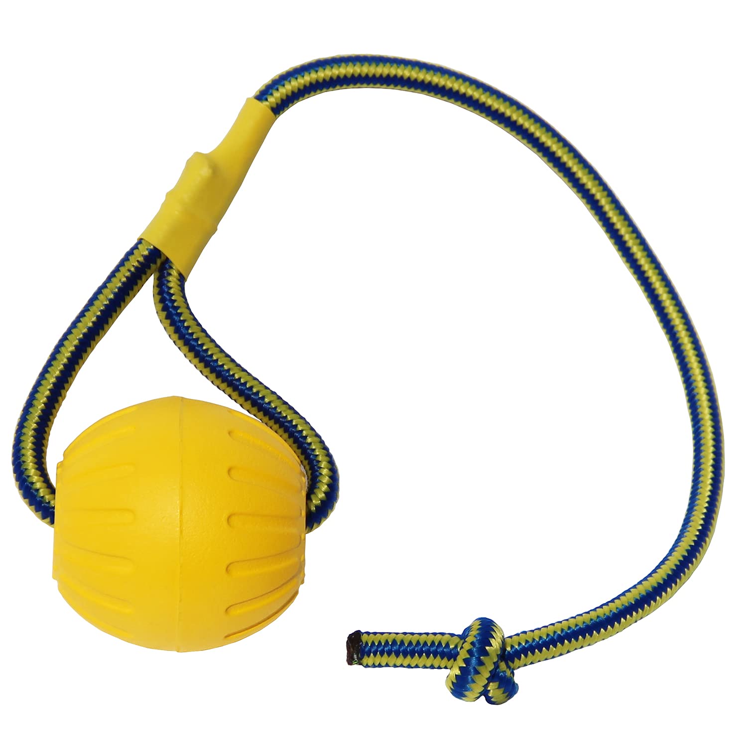 Ball with Rope Dog Toy,Fling Dura Foam Ball Dog Toy,Dog Water Float Toy Ballmall Medium Large Dog Tug Toy (2.75inch(Small &Mediu