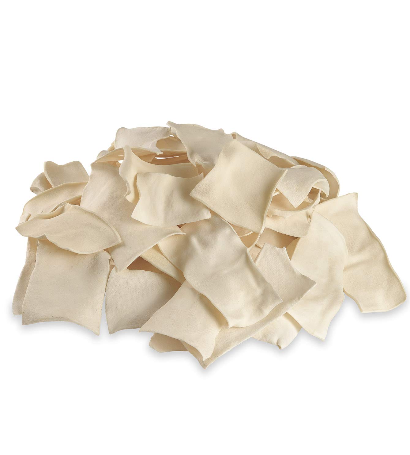 Cowdog Chews Natural Rawhide Chips - Premium Long-Lasting Dog Treats with Thick Cut Beef Hides (5 Lb)