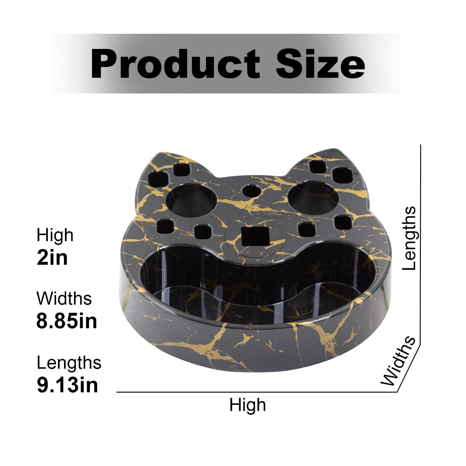 Huioqwe Compact Beauty Tool Organizer For Grooming Arm - Adjustable And Rotatable Scissor And Brush Holder