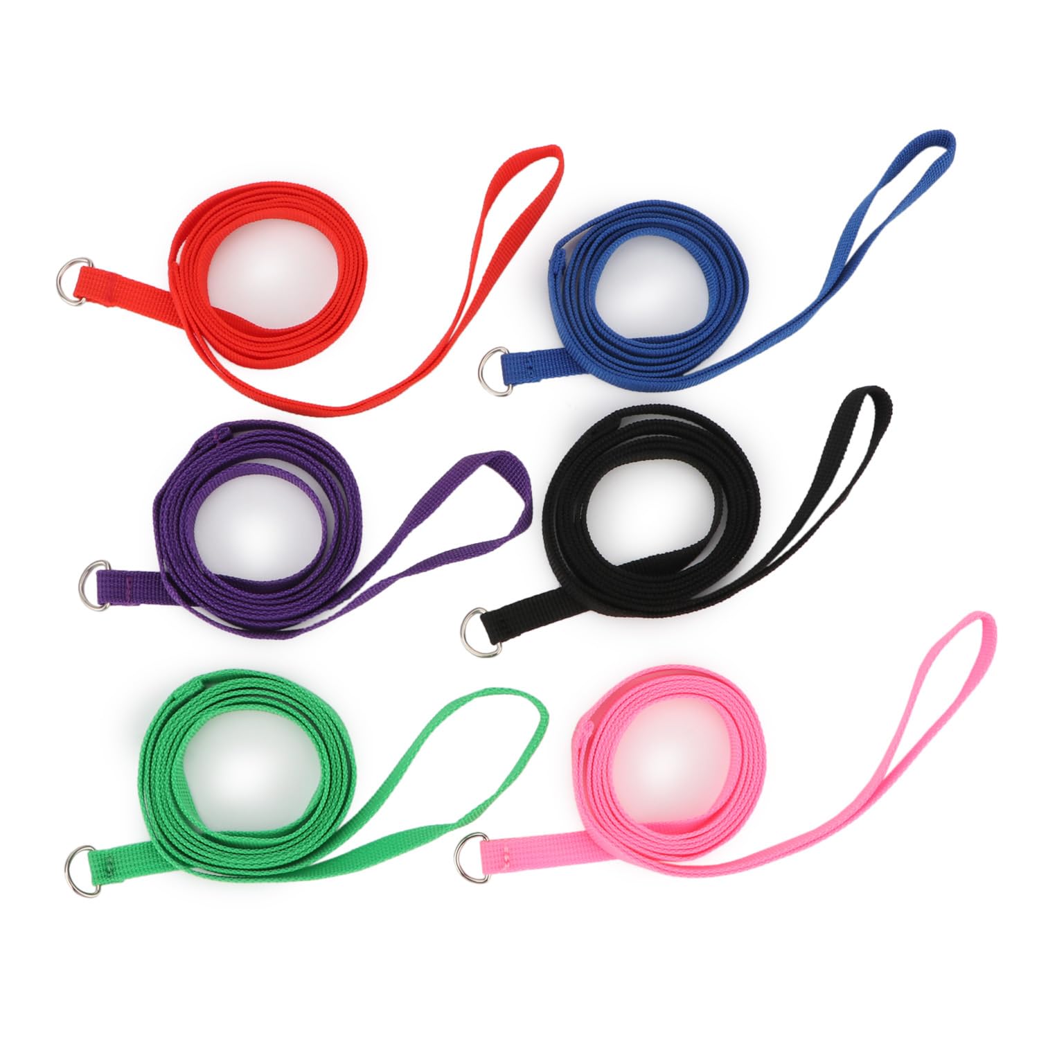 Hypeety 6 Pcs Bulk Pack Slip Leads Dog Pet Grooming Kennel Small Animal Control Shelter Lead Leash