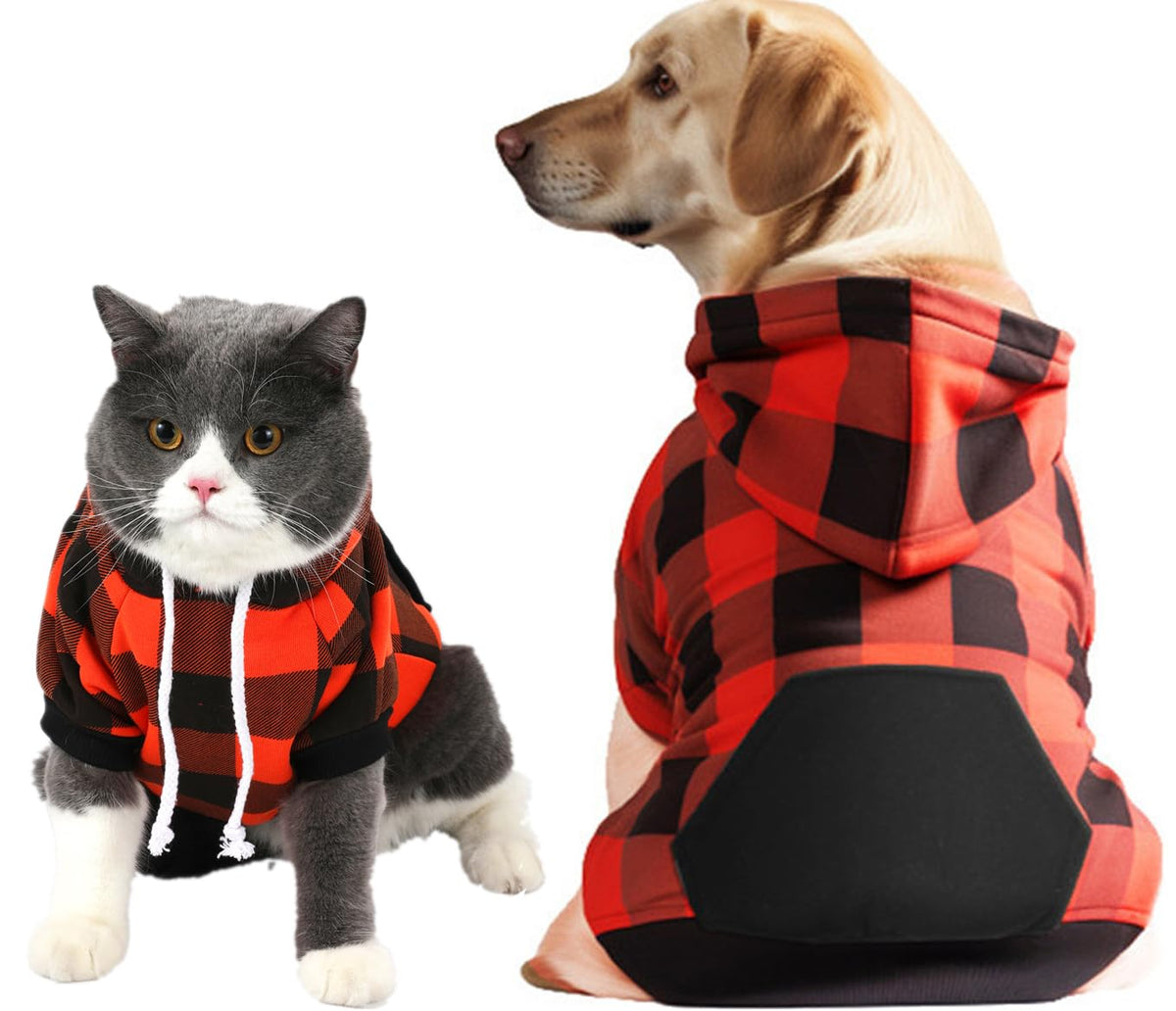 Dog Halloween Hoodies For Small Dogs, Fall Cat Sweatshirts With Pocket