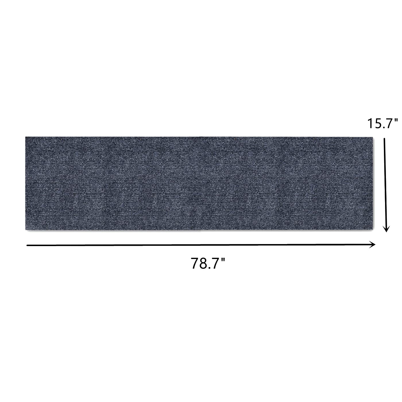 Shengocase 78.7'X15.8' Trimmable Self-Adhesive Carpet Mat Pad Replacement For Cat Tree Shelf Shelves, Cat Wall Furniture Steps, Cat Carpet Scratching Post Scratcher Couch Protector