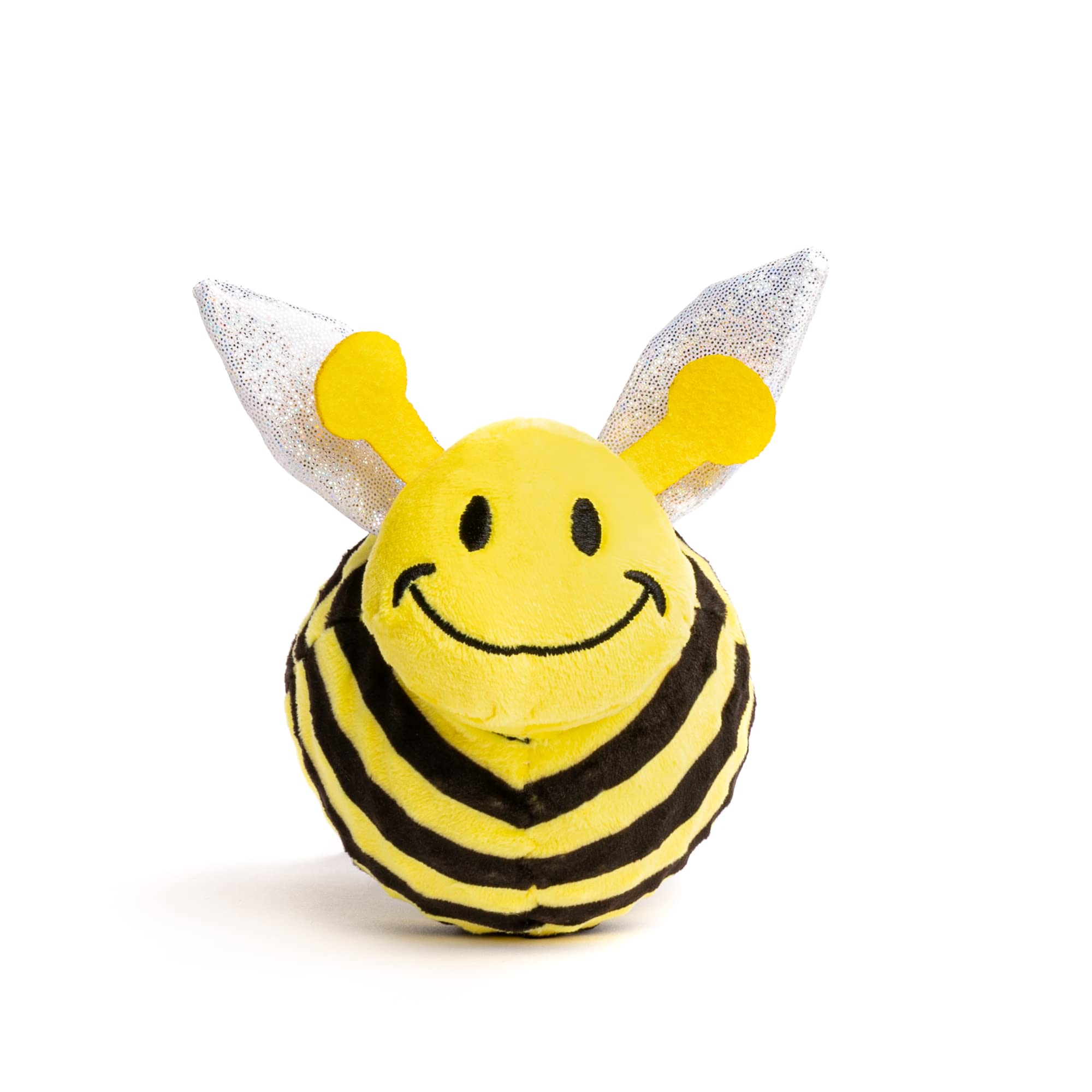 fabdog Faballs Dog Ball Toys - Super Squeaky Durable Dog Toys for All Breeds - Plush Dog Squeak Toy Balls | Animal-Themed Plush 