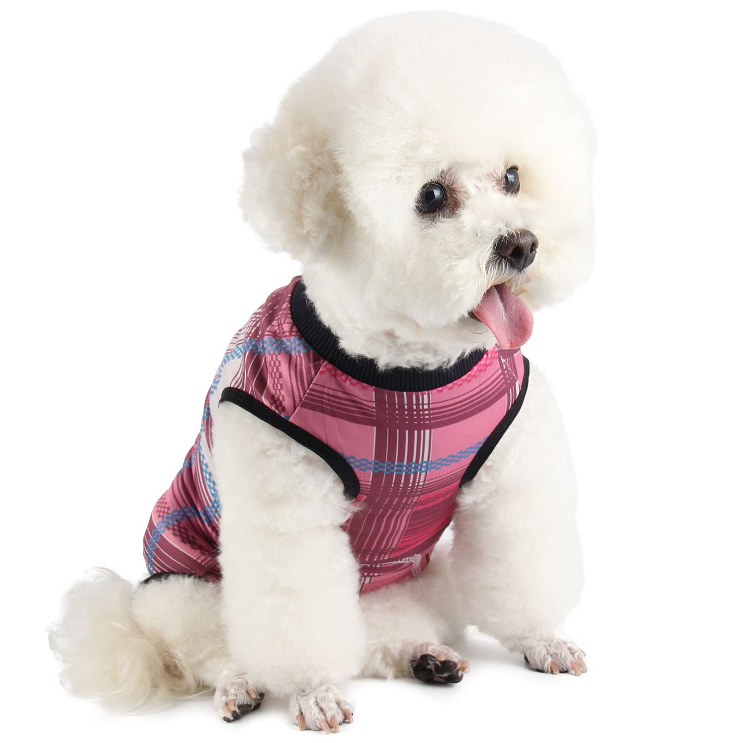 Etdane Dog Recovery Suit for Female Male Dog Onesie for Surgery Dog Surgical Suit After Spayed Dog Neuter Body Suits Fit Small M