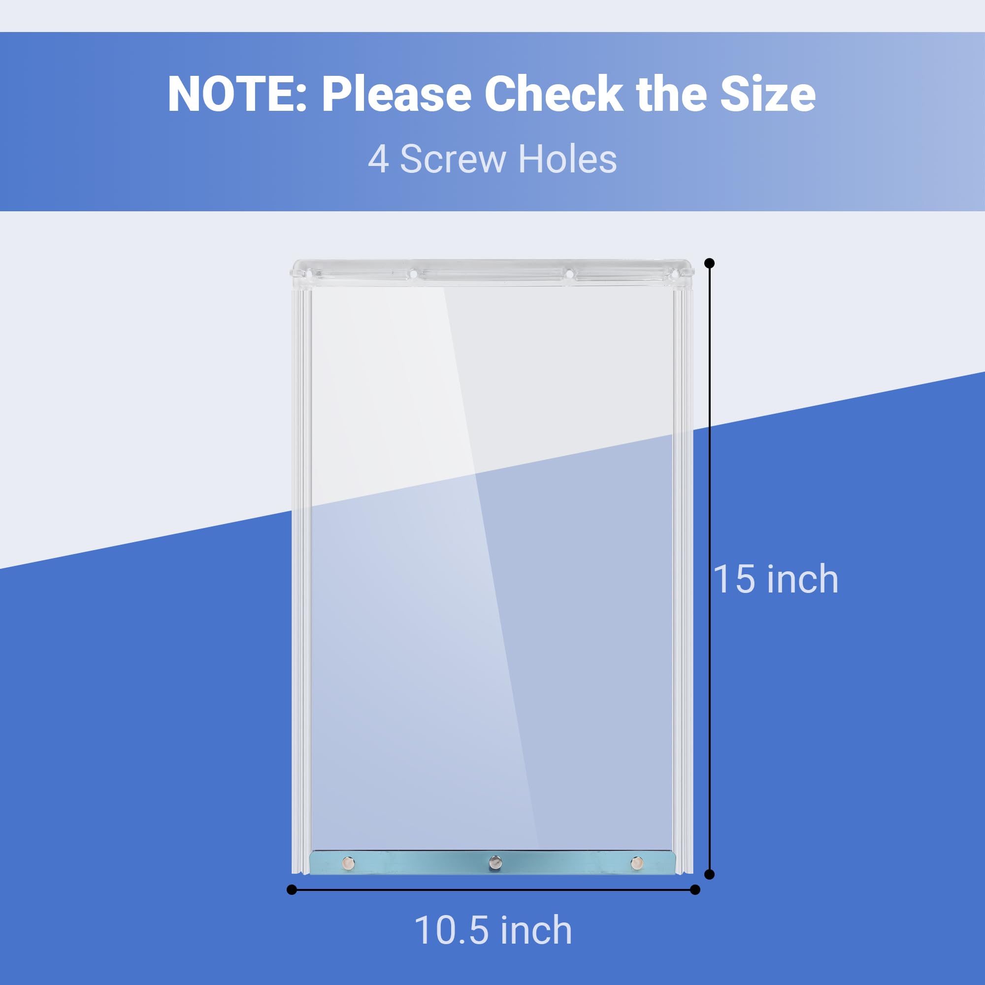 Dog Door Replacement Flaps - Large Measures 10.5'' X 15'', Dog Door Flap Compatible With Ideal Pet Original Plastic Pet Door - R
