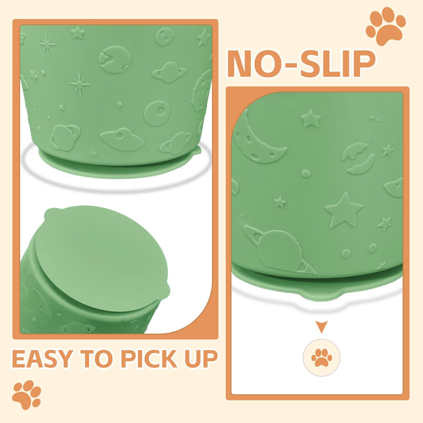Dog Lick Bowl,Anxiety Relief Non-Slip Silicone Treat Bowl,Durable Anti-Choking Long-Lasting Enrichment Slow Feeder Licking Mat f