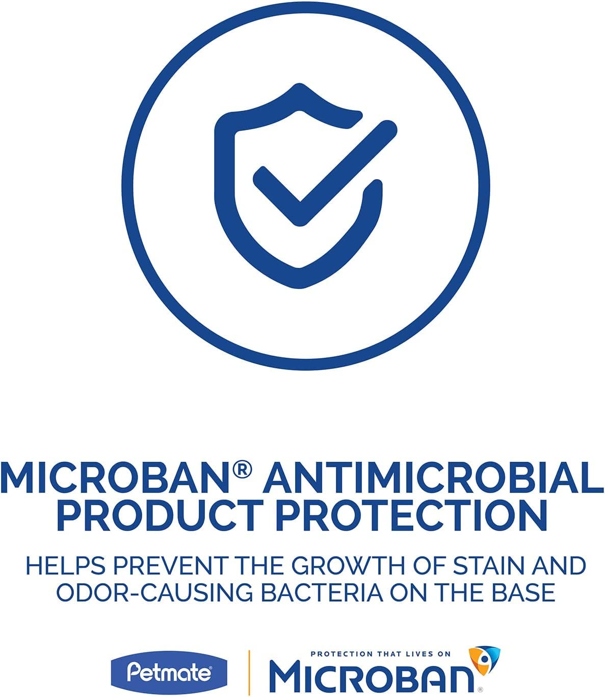 Arm & Hammer Cat Pan/Litter Box, Small, Pearl Ash Blue