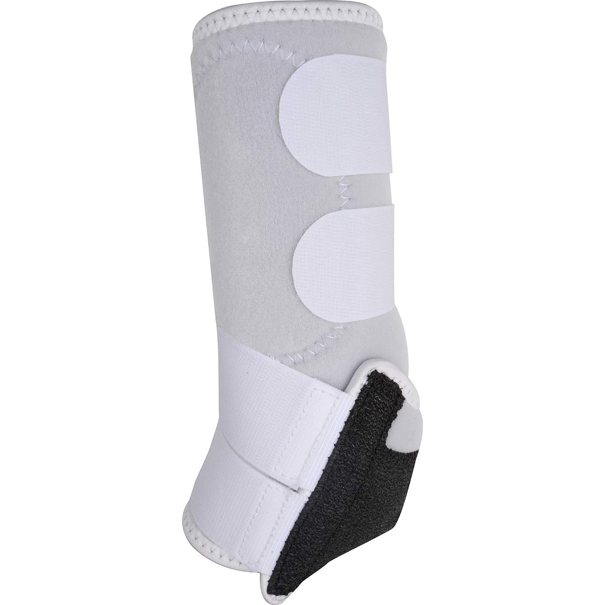 Classic Equine Legacy2 Support Boots, Hind (White, Large)