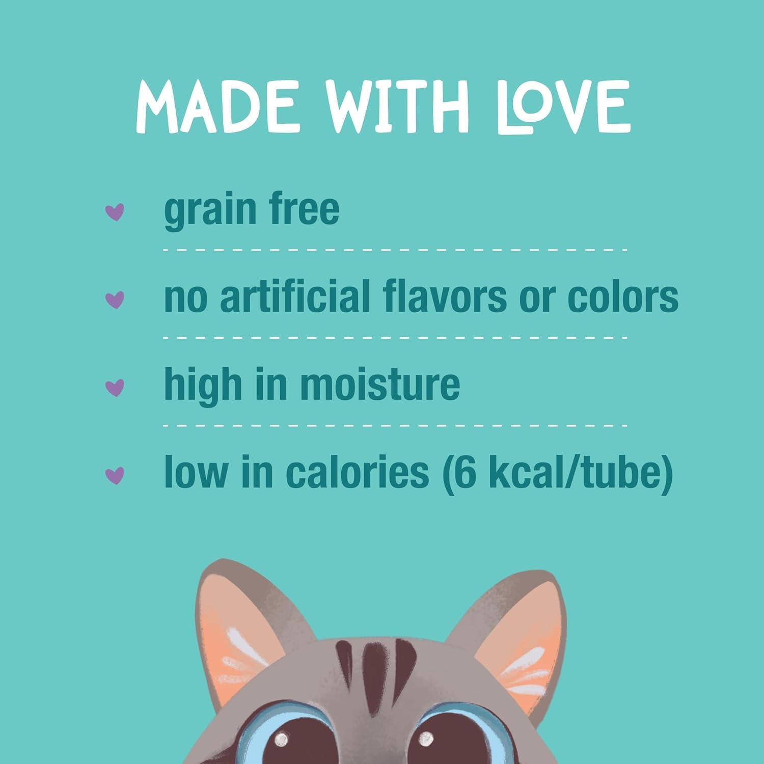 LOVE, NALA - Natural Lickable Cat Squeeze Up Treat,Topper - Variety Plus Pack Mousse - Wet Food Cat Puree - Grain Free, Non_GMO