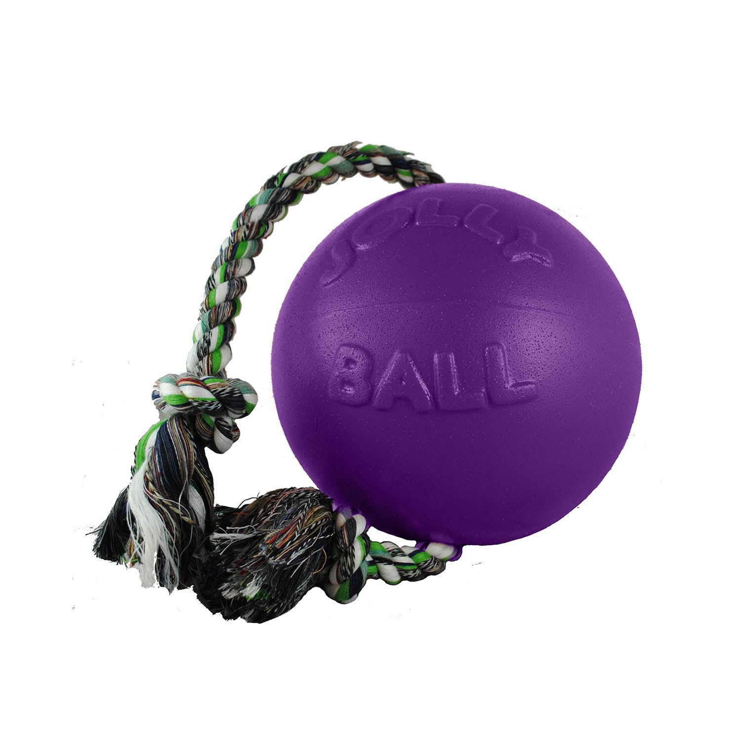 Jolly Pets Romp-N-Roll Ball Color: Blue, Size: 14'' H X 6'' W X 6'' D
