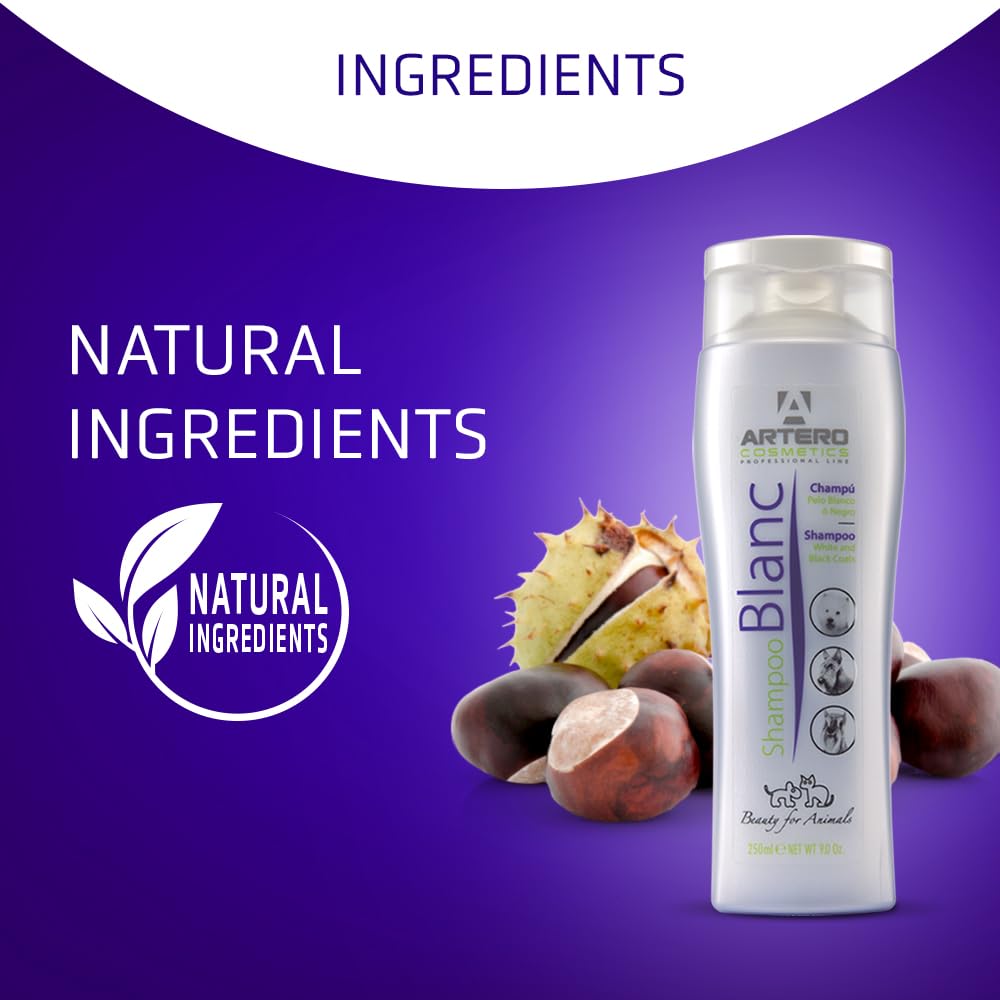 Artero Blanc. Whitening Shampoo For White Dogs And Black Dogs