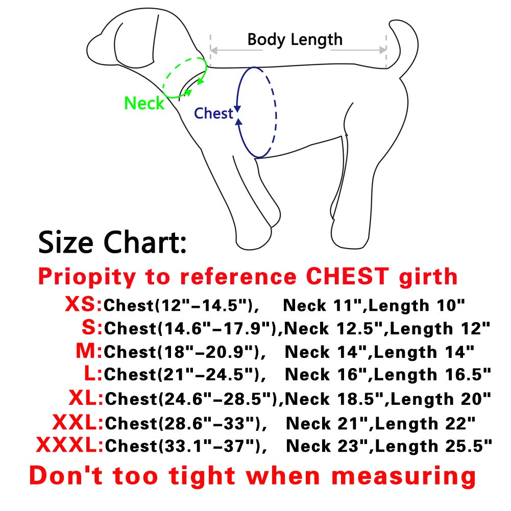 Joydaog Fleece Collar Reversible Dog Coats For Small Dogs Waterproof Warm Puppy Jacket For Cold Winter,Black S