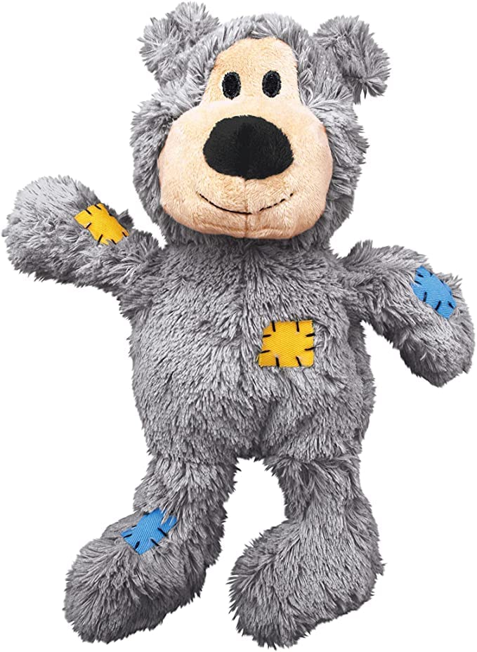 KONG Wild Knots Bears Durable Dog Toys Size:Small/Med Pack of 2 Small Breeds