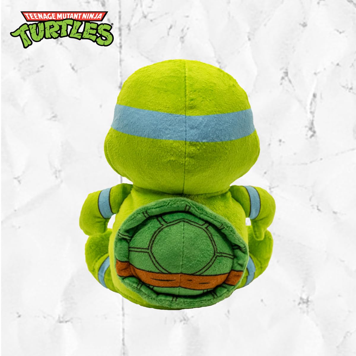 Design Lab, Inc. Teenage Mutant Ninja Turtle Official Merchandise | Tmnt Toys | Squeaky Plush Dog Toy | Leonardo | Squeaks For I