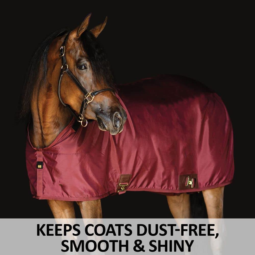 Adjusta Fit Dura-Nylon Horse Stable Sheet | Ultimate Comfort & Protection Horse Sheet | Keeps Coats Smooth & Shiny | Cutback | C