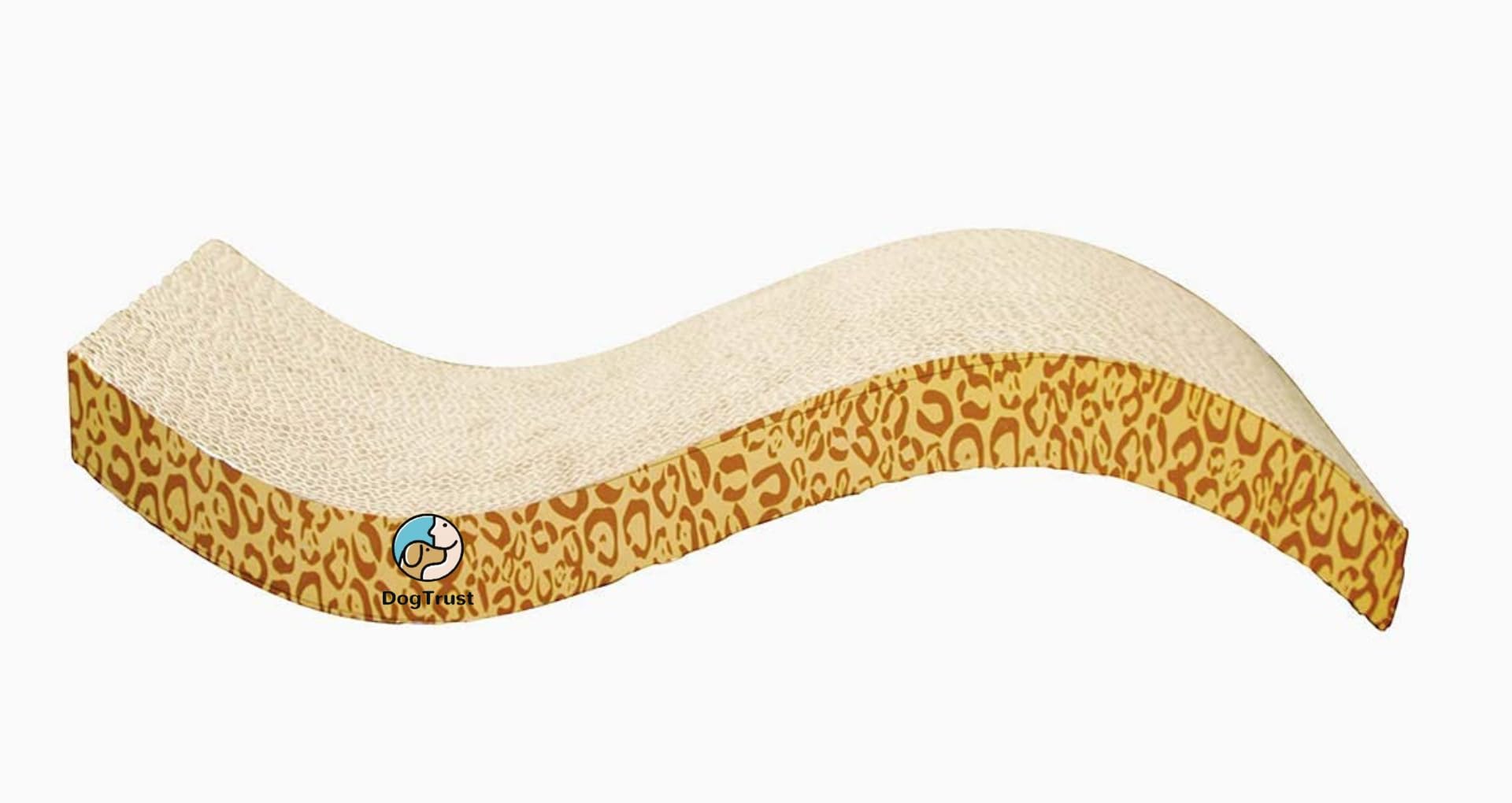 Dog Trust Jumbo Size Scratching Board/Scratch Pad Cum Healthy Toy For Cat/Kitten/Puppy (With Catnip)