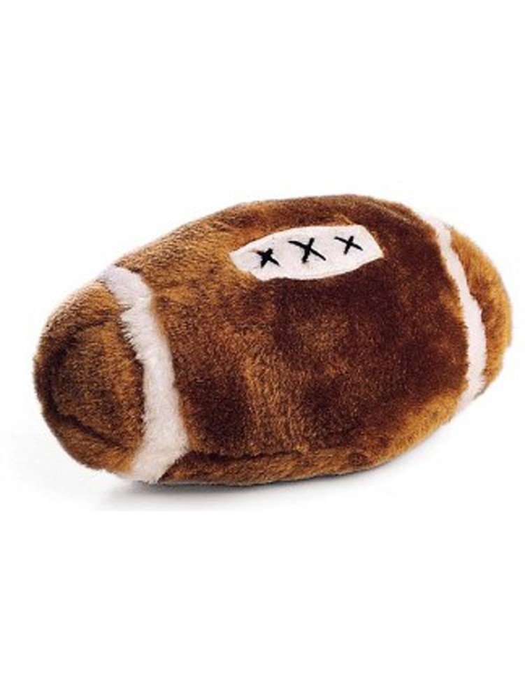 Plush Football Dog Toy [Set Of 3]