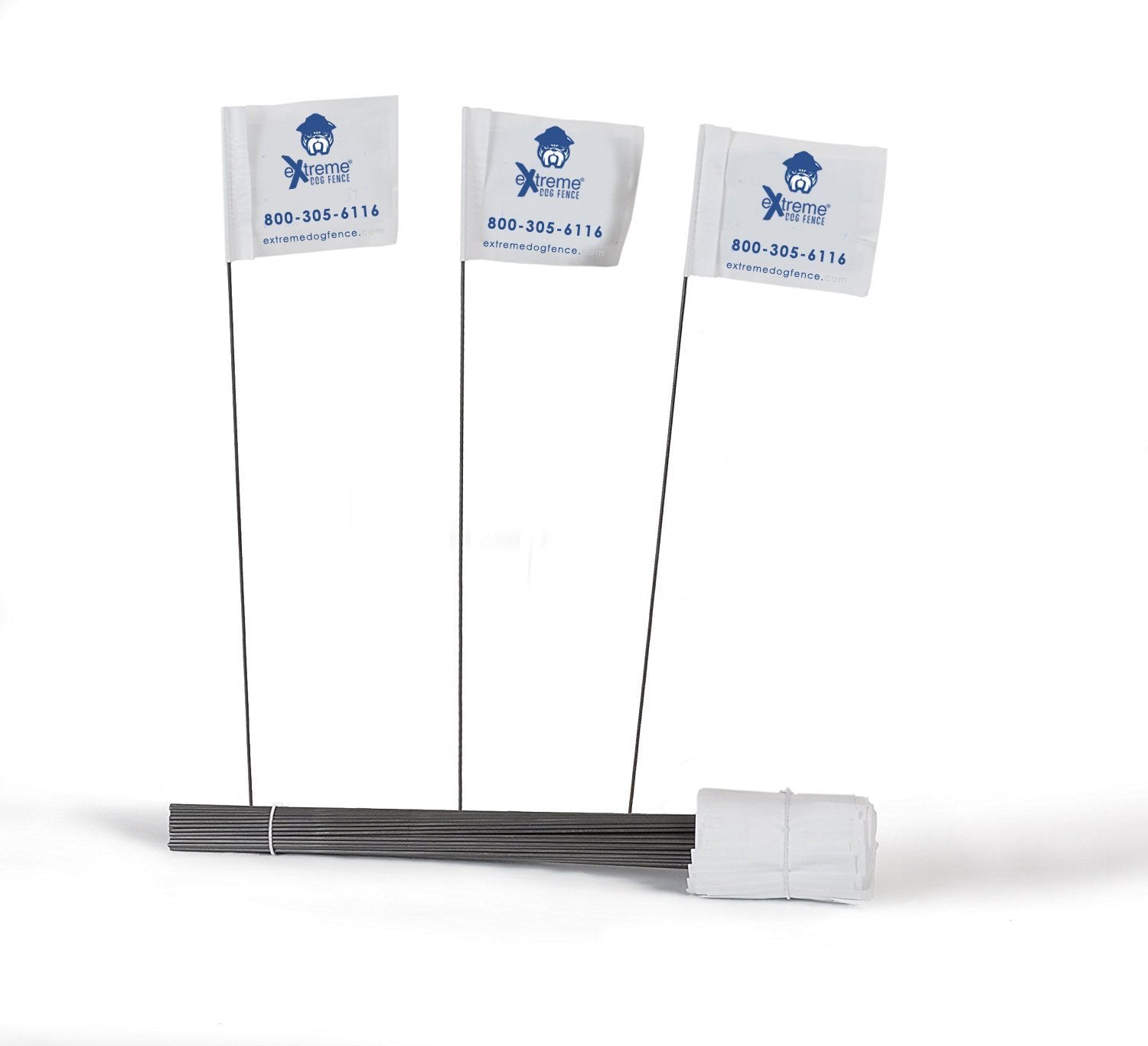 Extreme Dog Fence Electric Dog Fence Boundary Flags For Visual Aid During Underground And Wireless Dog Fence Training - 300 Flag