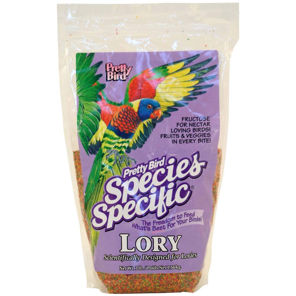 Pretty Bird Species Specific Lory Bird Food (3 Lbs.)