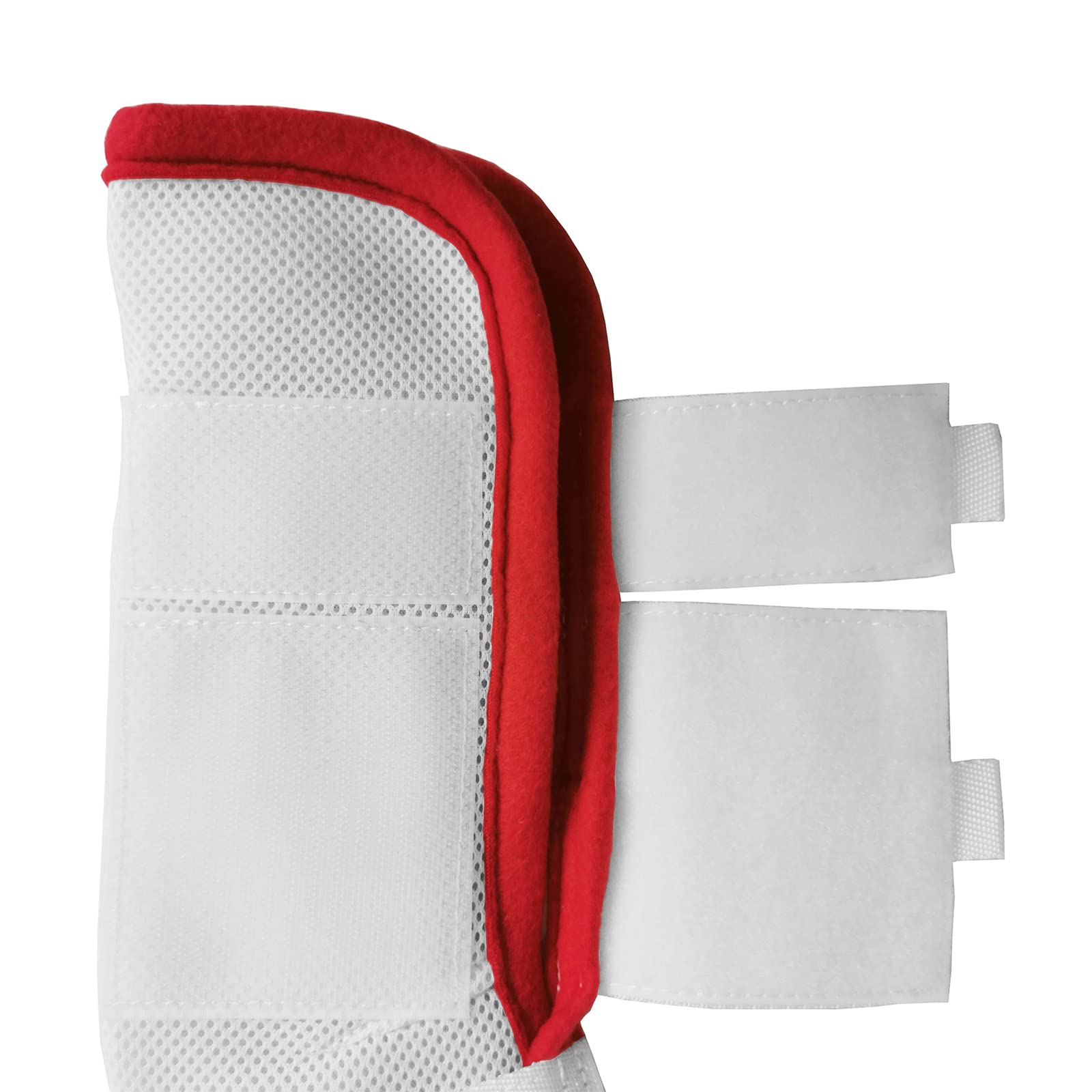 Gallopoff Fly Boots for Horses Set of 4, Breathable Comfy Mesh Horse Leggings Reduce Stomping, Hoof Stress, and Leg Fatigue Whit