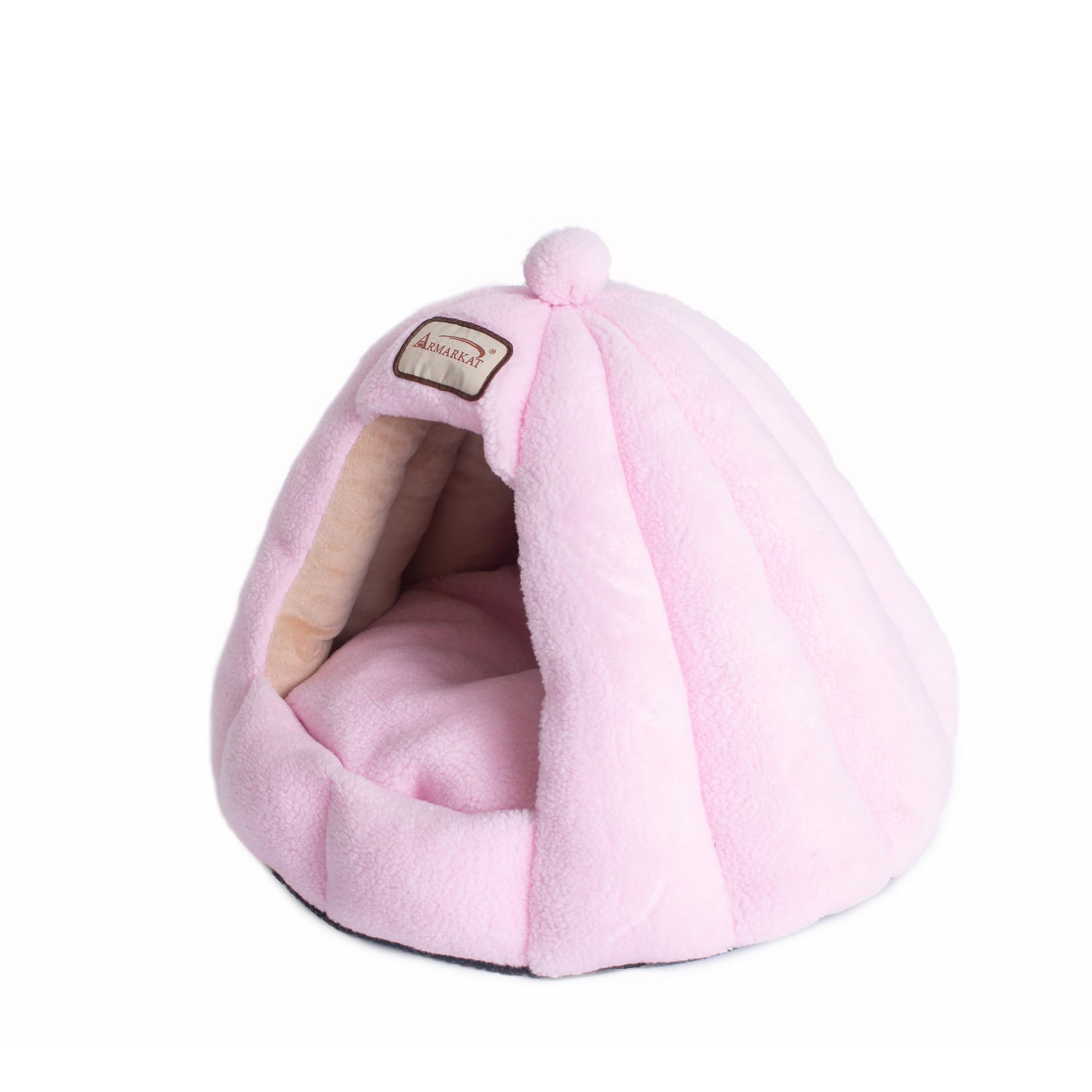 Armarkat Cat Bed Model C95Gfs Powder Pink, 18.0' L X 18.0' W X 16.0' Th