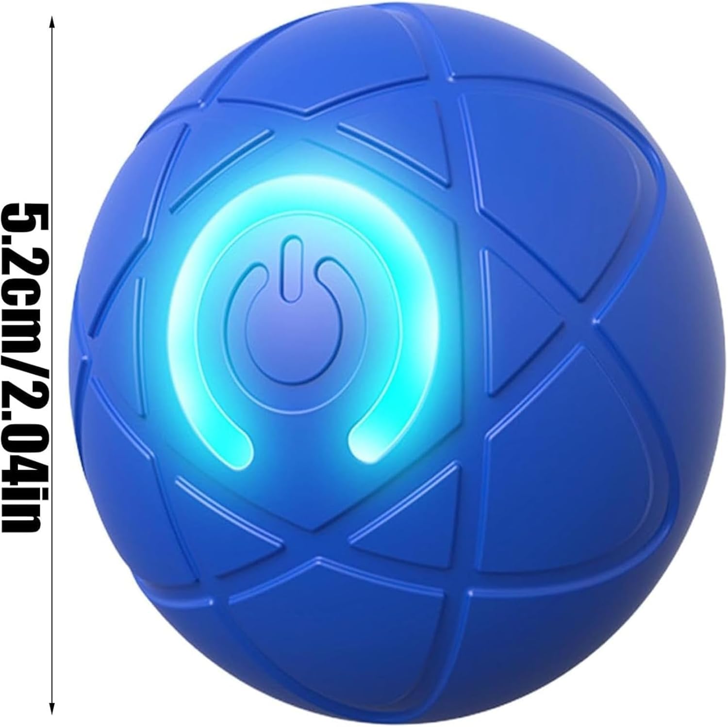 HEDGAUCP Orange and Blue Dog Toy Ball, Vibrating and Automatic Moving,Vibrating Ball for Dogs, Automatic Moving Toy, Shaky Dog f