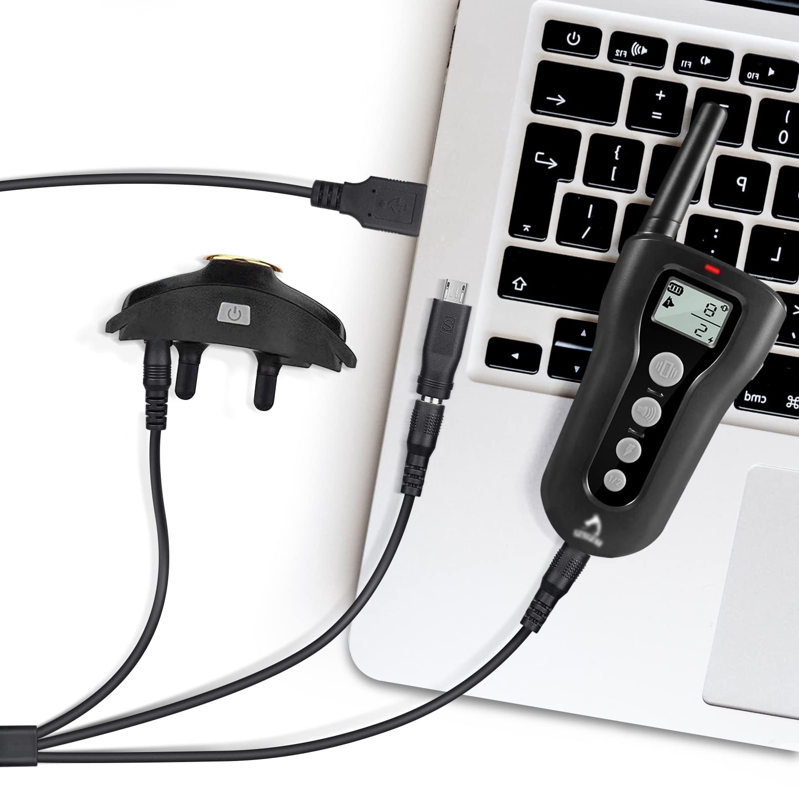 Shock Collar Charger Replacement For Petrainer Pet998Dbb, Nbju Tc-001 And Patpet P-Collar 320 Training Collar,4 In 1 Usb Chargin