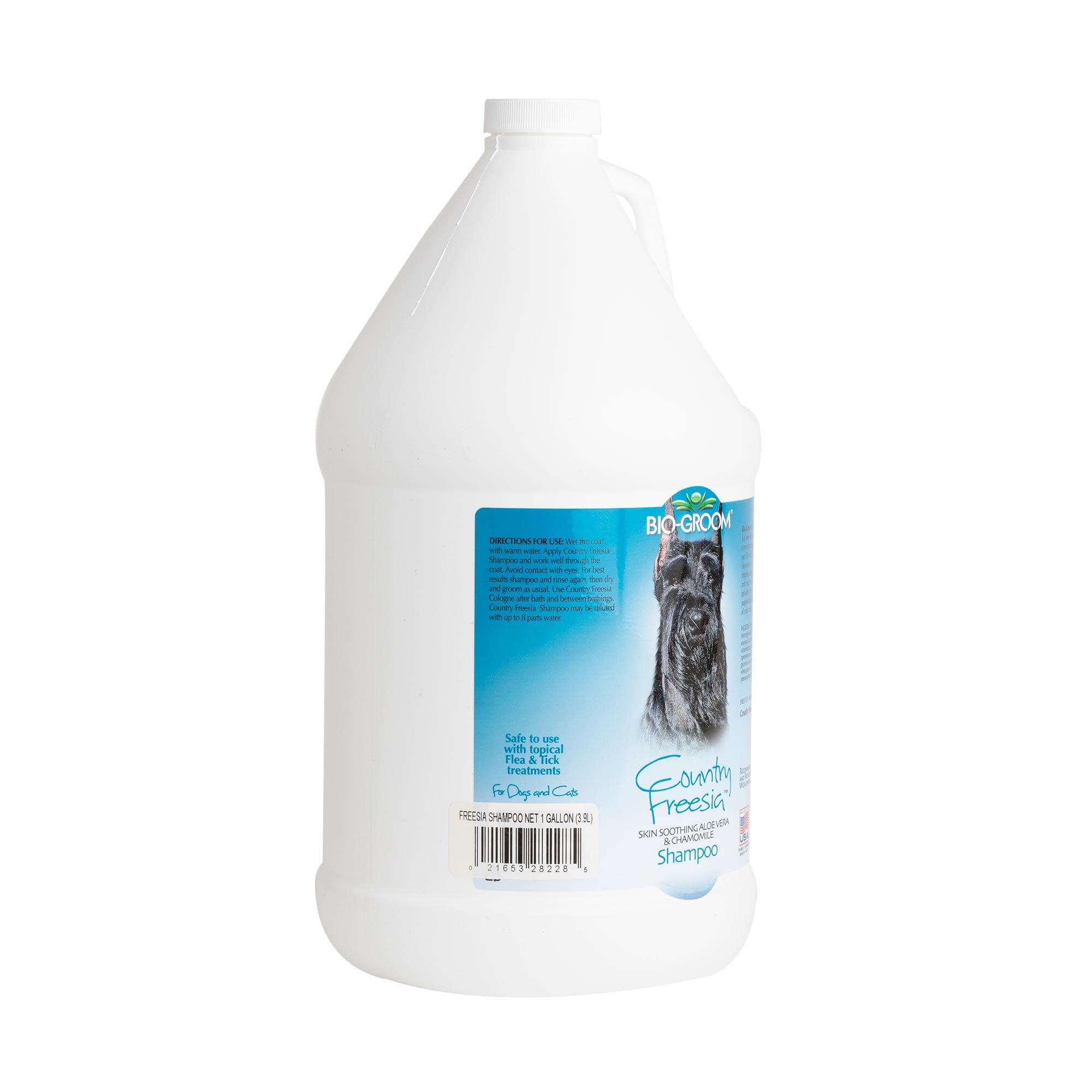 Bio-Groom Country Freesia Dog Shampoo - Natural Scent Pet Shampoo, Aloe Vera, Chamomile, Cat & Dog Bathing Supplies, Puppy Wash,
