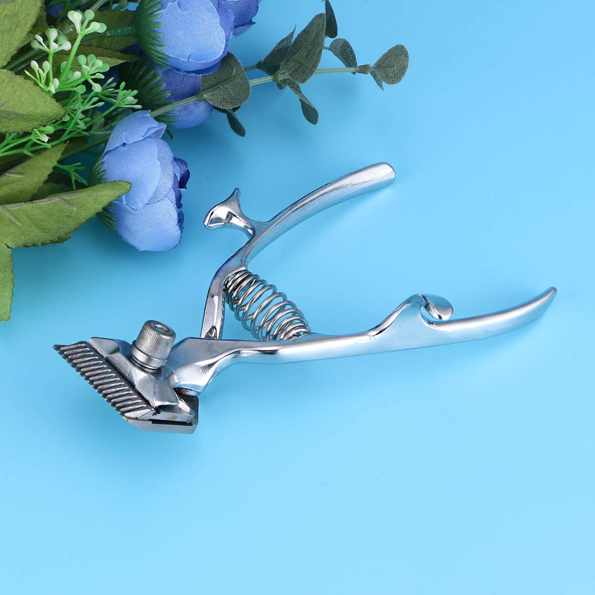 Manual Dog Grooming Hair Clipper, Cat Hair Trimmer Sheep Shears Lightweight Pet Scissors for Puppy, Doggy, Small Animals, Men