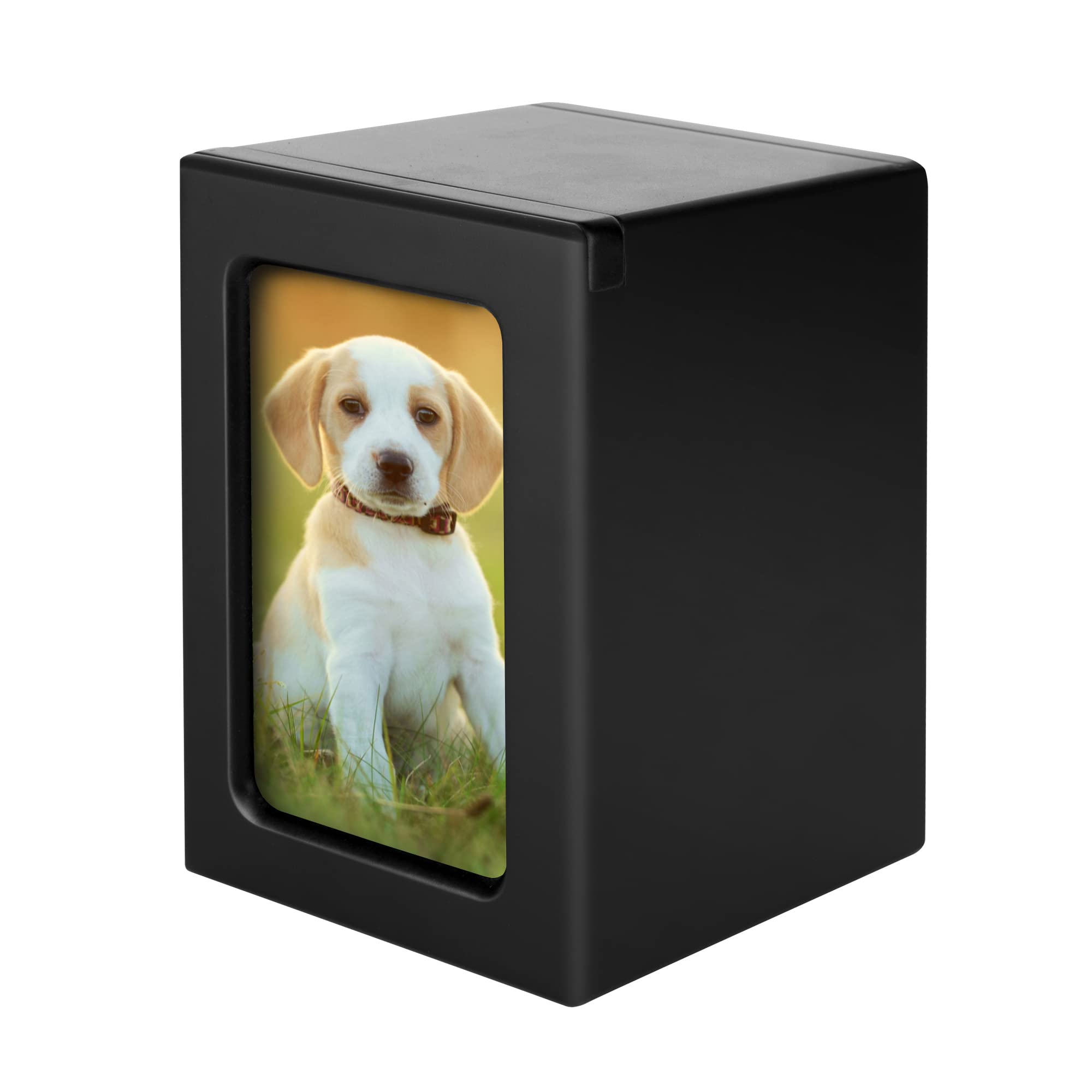 Newdream: Dog Urns For Ashes, Pet Urns, Pet Cremation Urns,Dog Urns,Ash Box For Dogs, Wood Keepsake Memorial Urns (Red Large)
