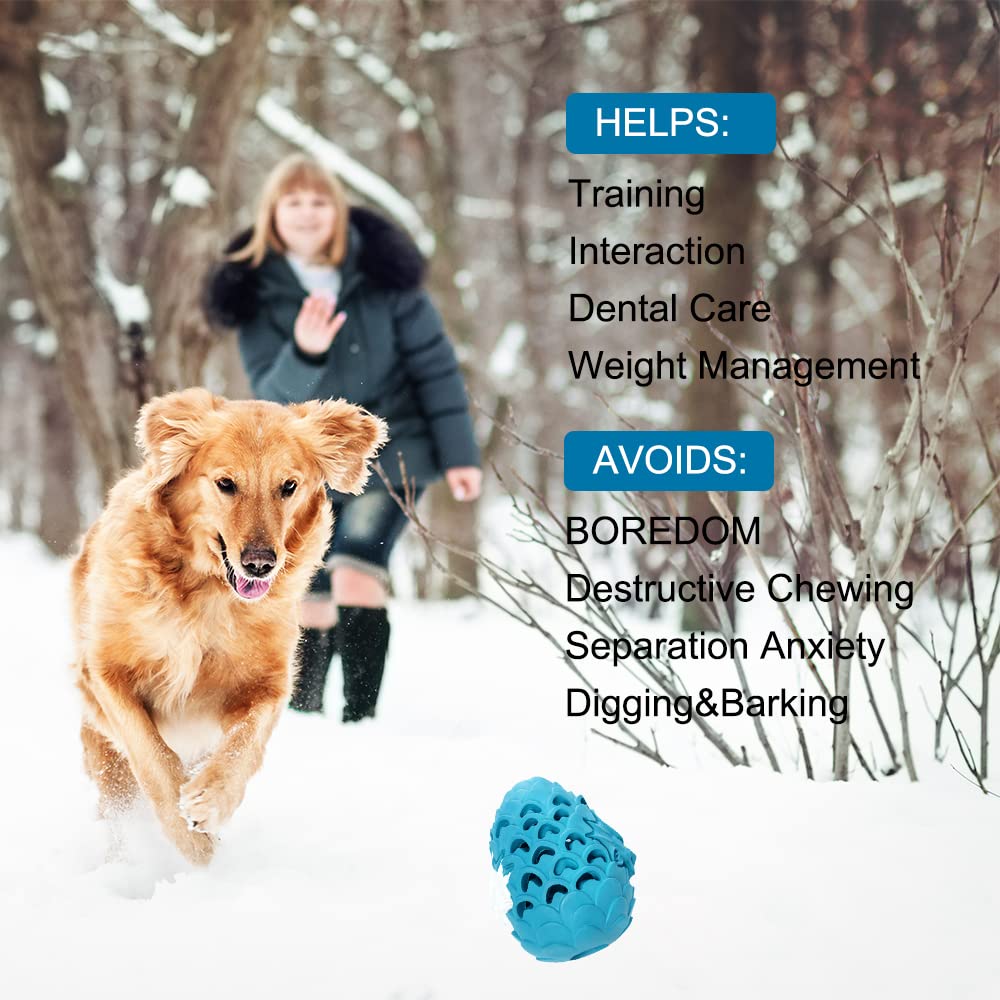 Yclwbg Dog Toys For Large Dogs Aggressive Chewers , Indestructible Dog Toys For Aggressive Chewers , Durable Dog Toys Dragon Egg Dog Toy Milk , Tough Dog Toys Treat Dispensing