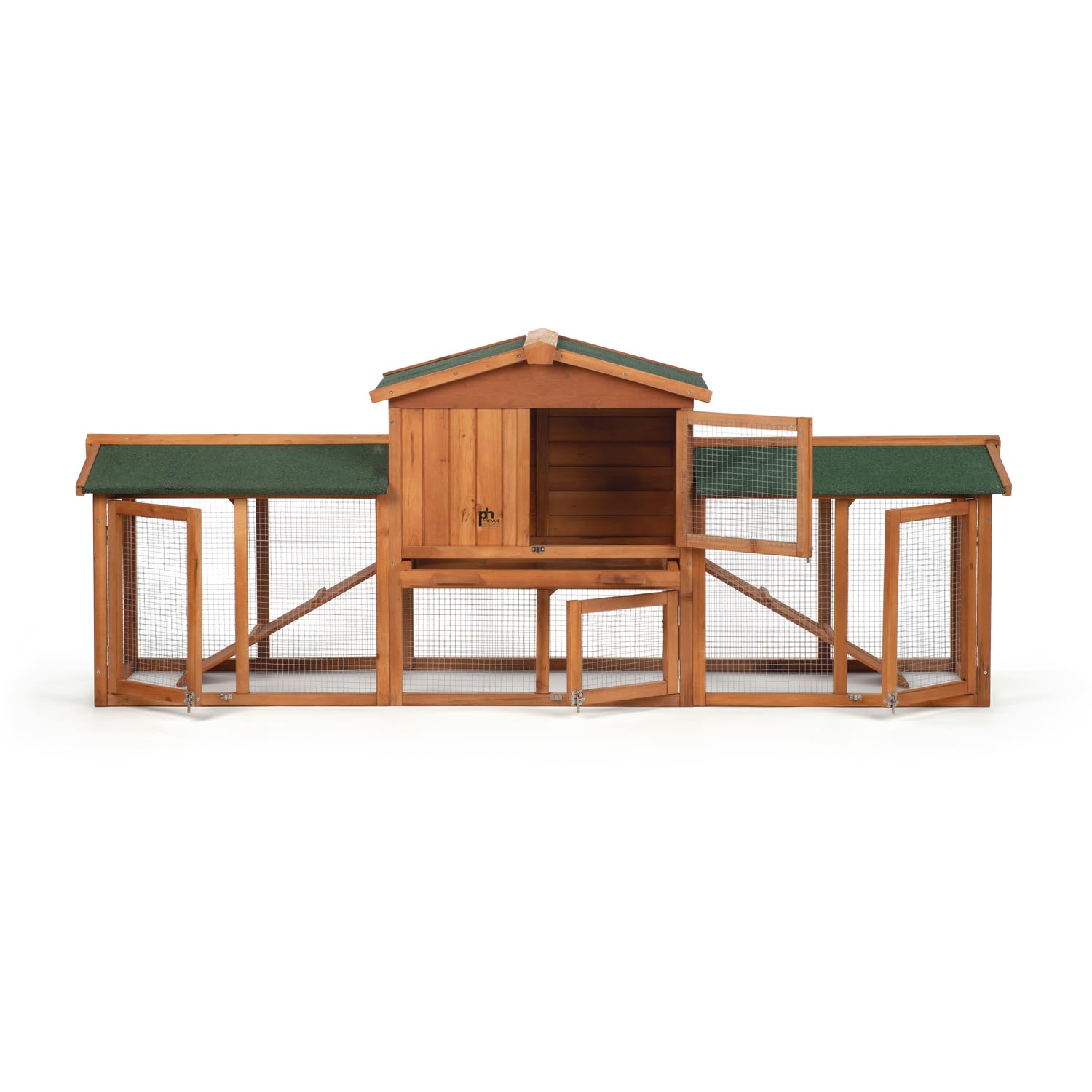 Prevue Pet Products Rabbit Hutch With Double-Run