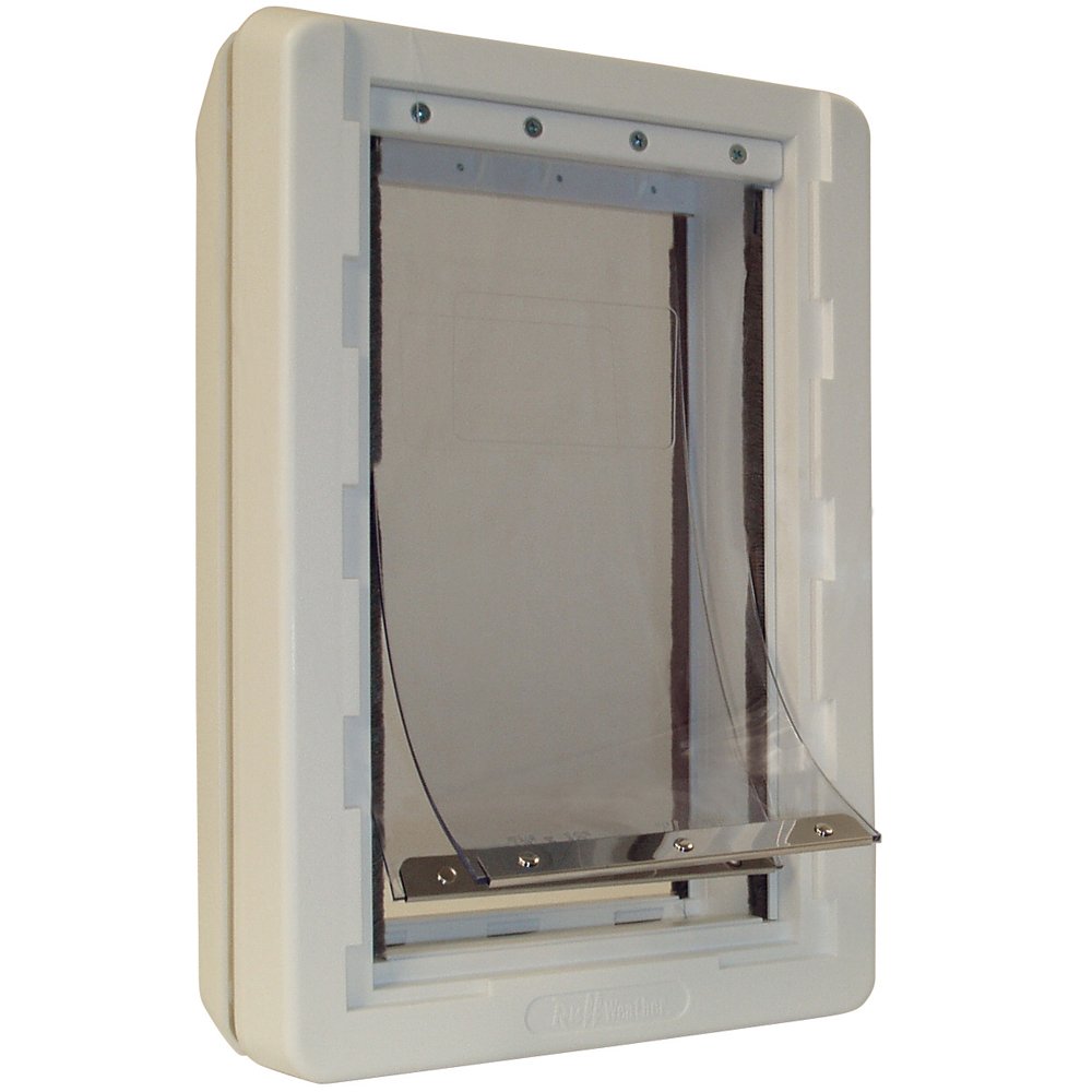 Perfect Pet The All-Weather Energy Efficient Dog Door, Medium, 7.25' X 13' Flap Size