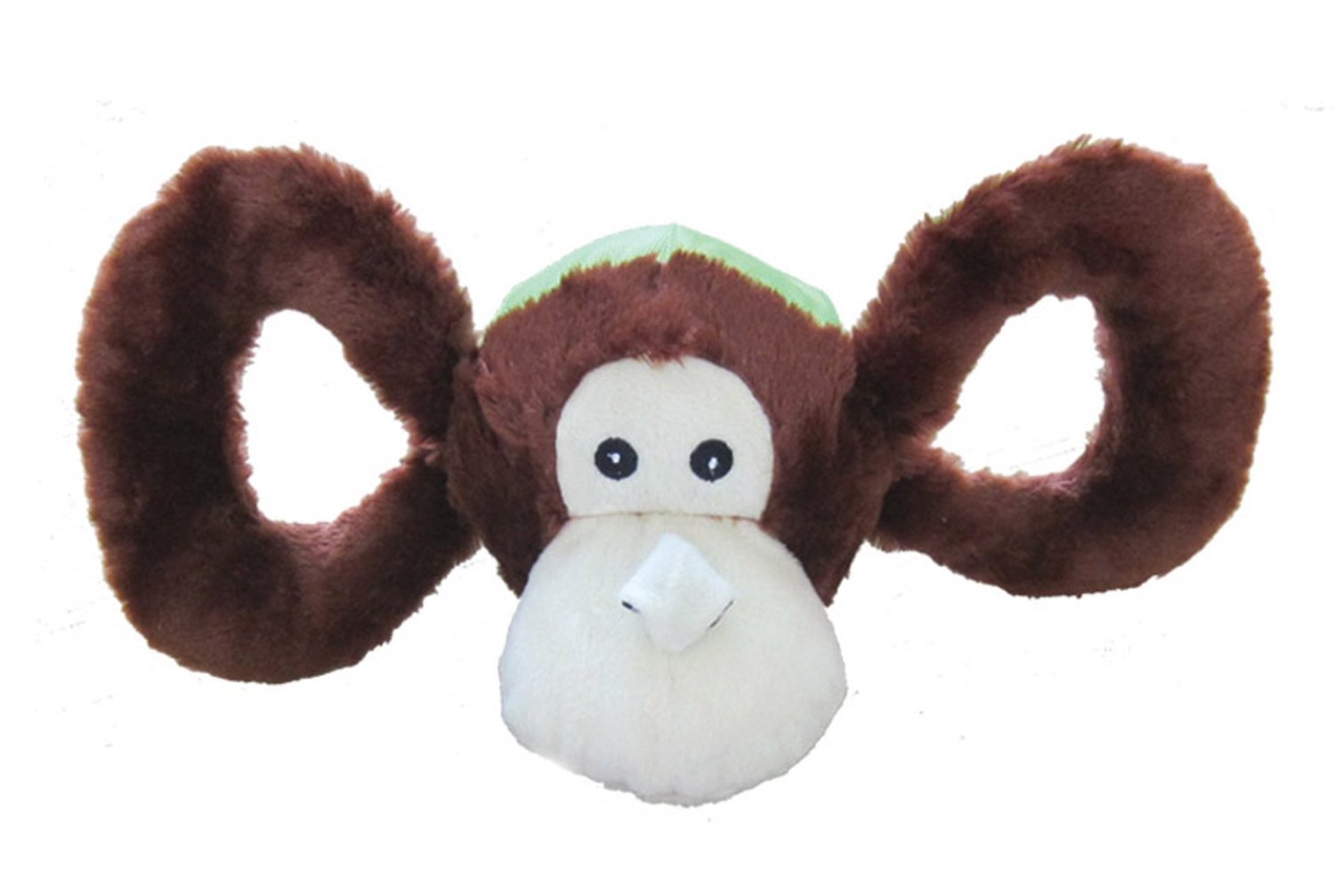 Jolly Pets Jolly Tug-A-Mal Monkey Tug/Squeak Toy, Large