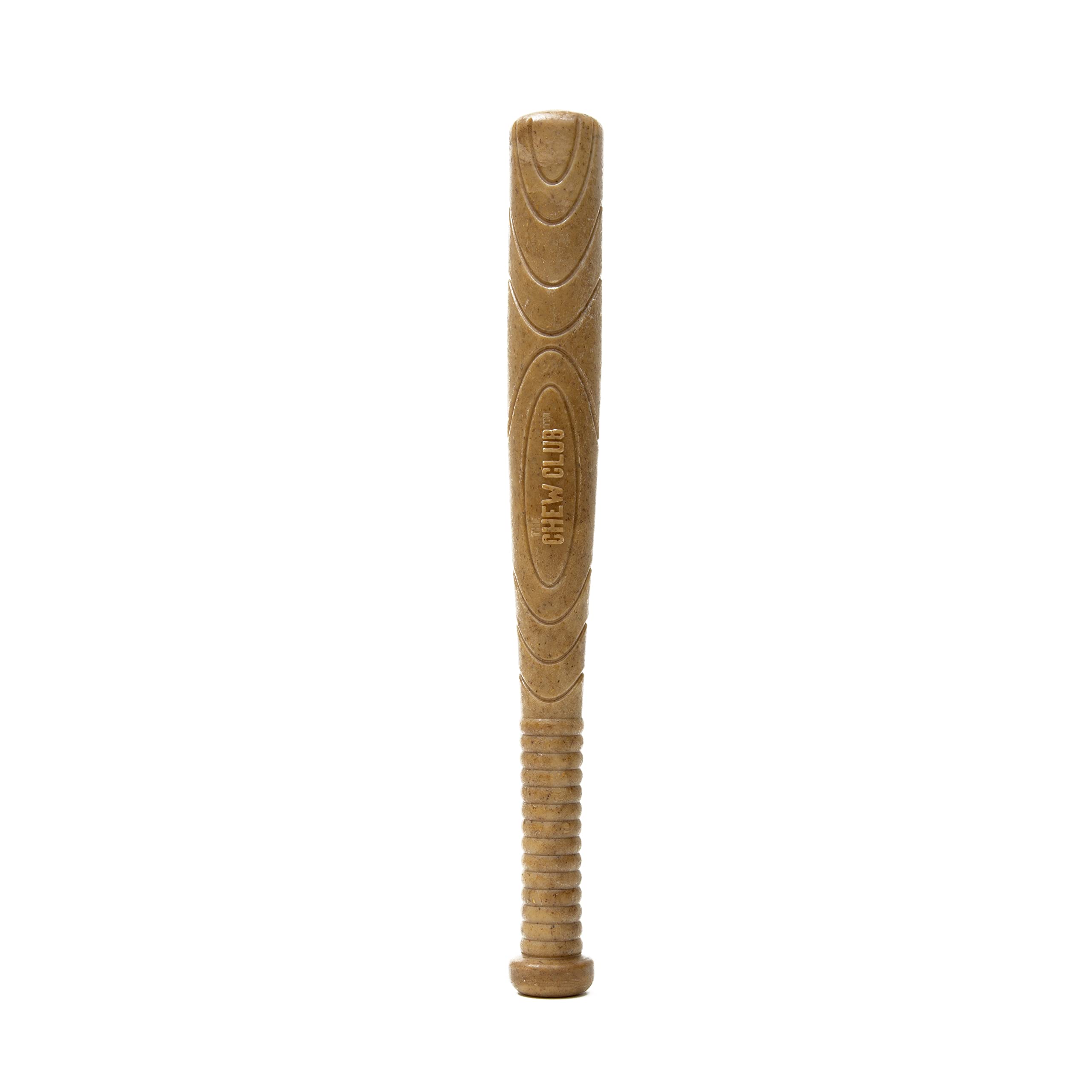 The CHEW Club POWERBONE Baseball Bat Dog Toy | Durable Nylon Chew Toy for Aggressive Chewers | Long-Lasting Teething Relief | Ke