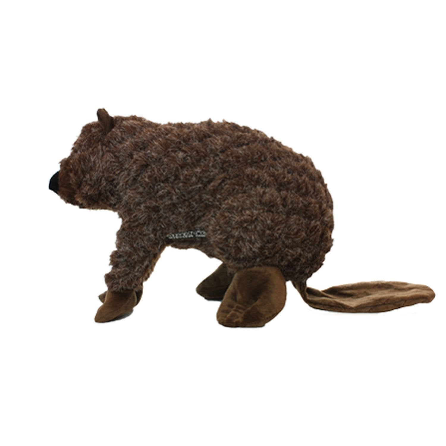 Mighty- Massive-Nature-Beaver- Squeaker-Multiple Layers. Made Durable, Strong & Tough. Interactive Play Dog Toy (Tug, Toss & Fetch). Machine Washable & Floats