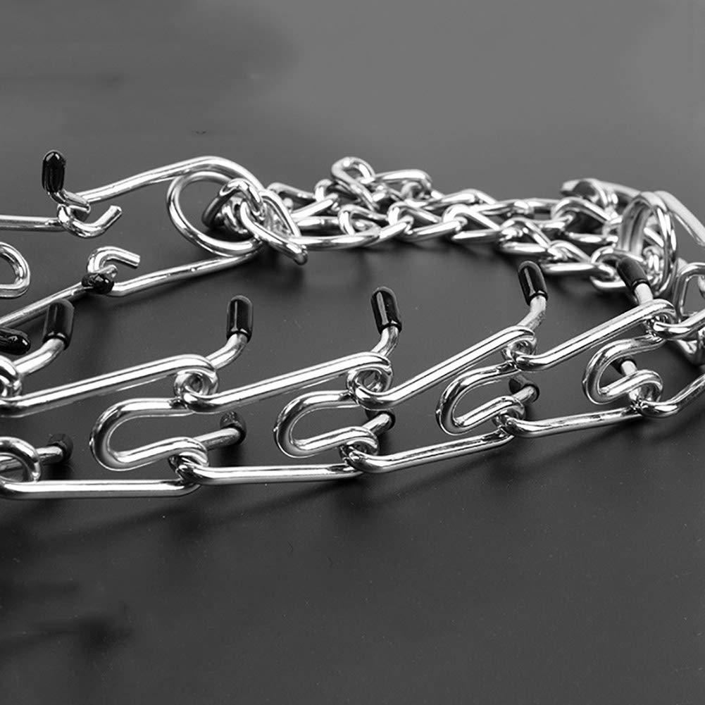 Love Dream Dog Prong Training Collar, Metal Choke Pinch Dog Collar With Comfort Tips, Adjustable Pet Training Collar For Small Medium Large Dogs (Small)