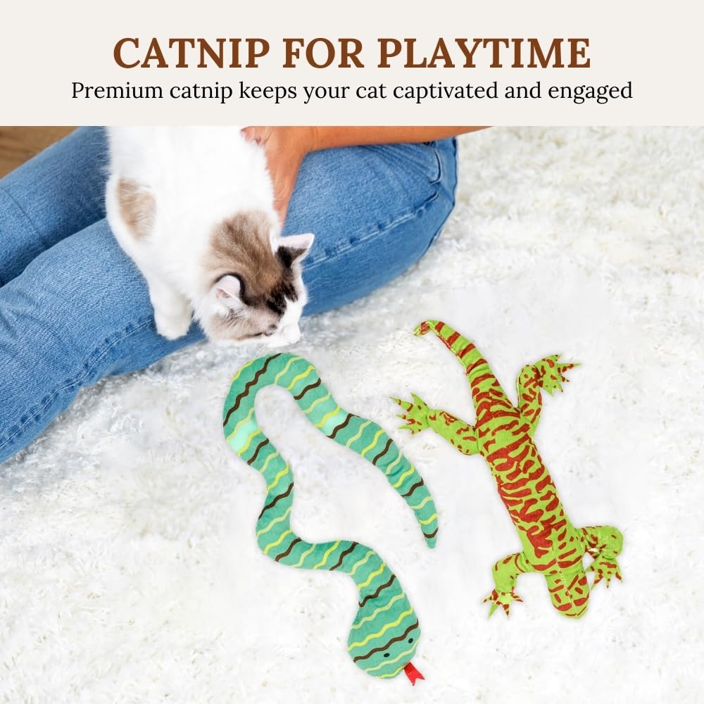 Gadgetsology Cat Wand Toy With Round Base - Interactive Feather & Glow-In-The-Dark Octopus Attachments - Suction Cup Cat Toy For