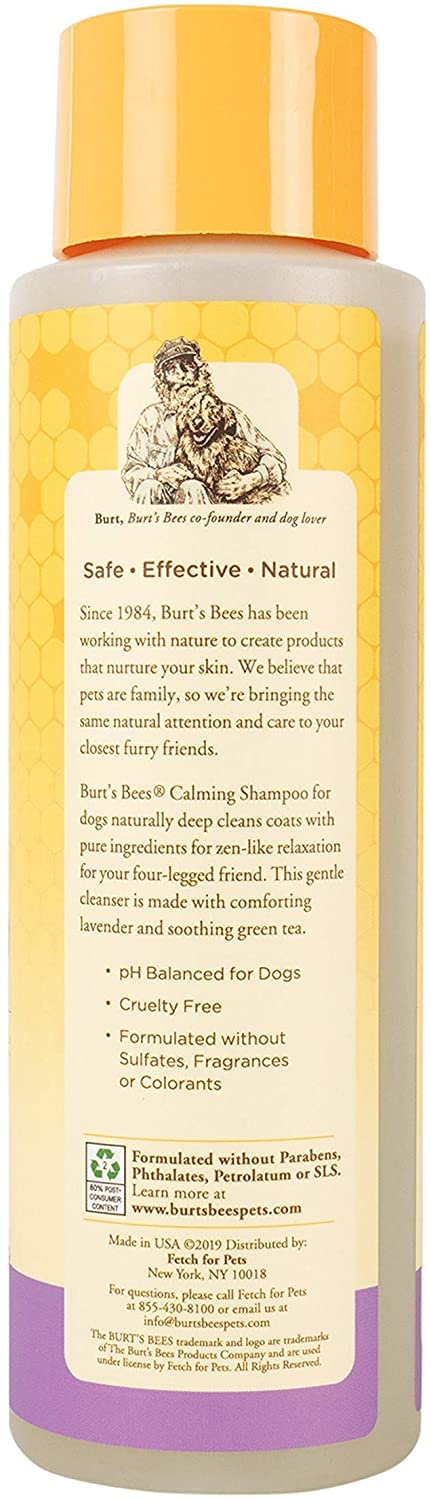 Burt'S Bees For Pets Calming Dog Shampoo With Lavender And Green Tea, 6Pk, 95% Natural Origin Formulas, Calming Lavender Dog Sha