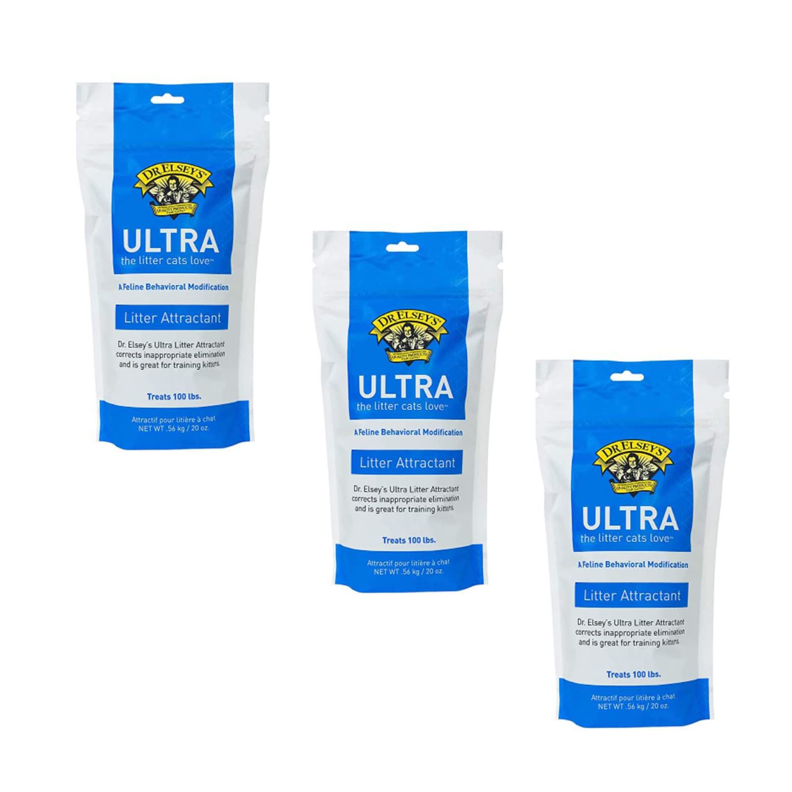 Dr. Elsey'S Precious Cat Ultra Litter Attractant (3 Pack - 20 Oz)