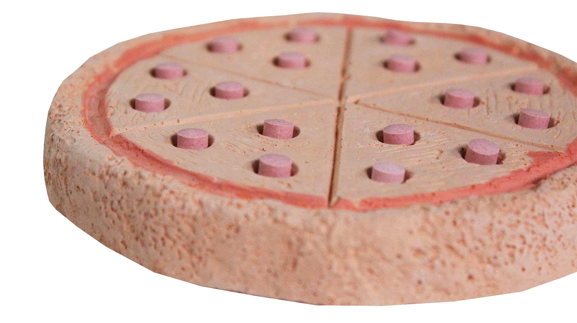 Penn-Plax Tweet Eats: Pizza Tweets  Nutritious and Tasty Mineral Chew  Safe for All Birds  Keeps Beaks Trim and Conditioned  1 P