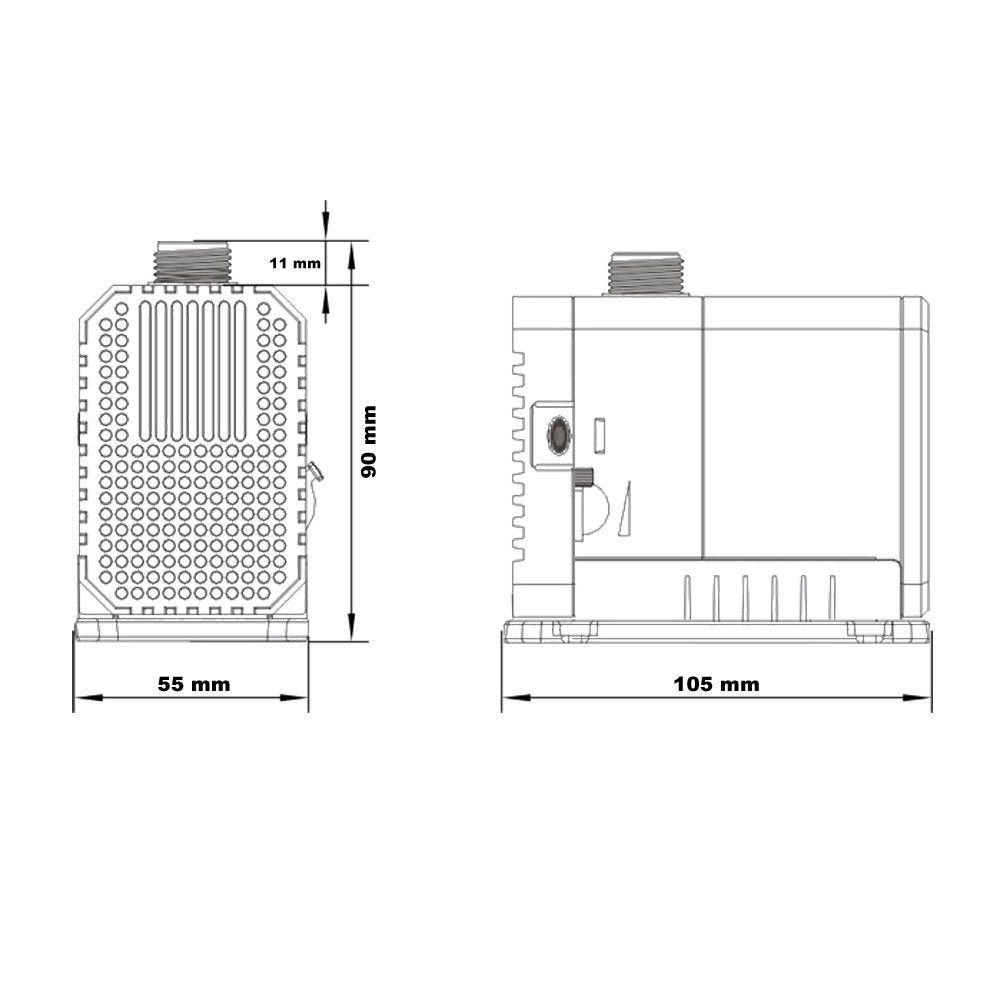 SunSun Grech CHJ-1500 396 GPH Aquarium Submersible Fountain Pump