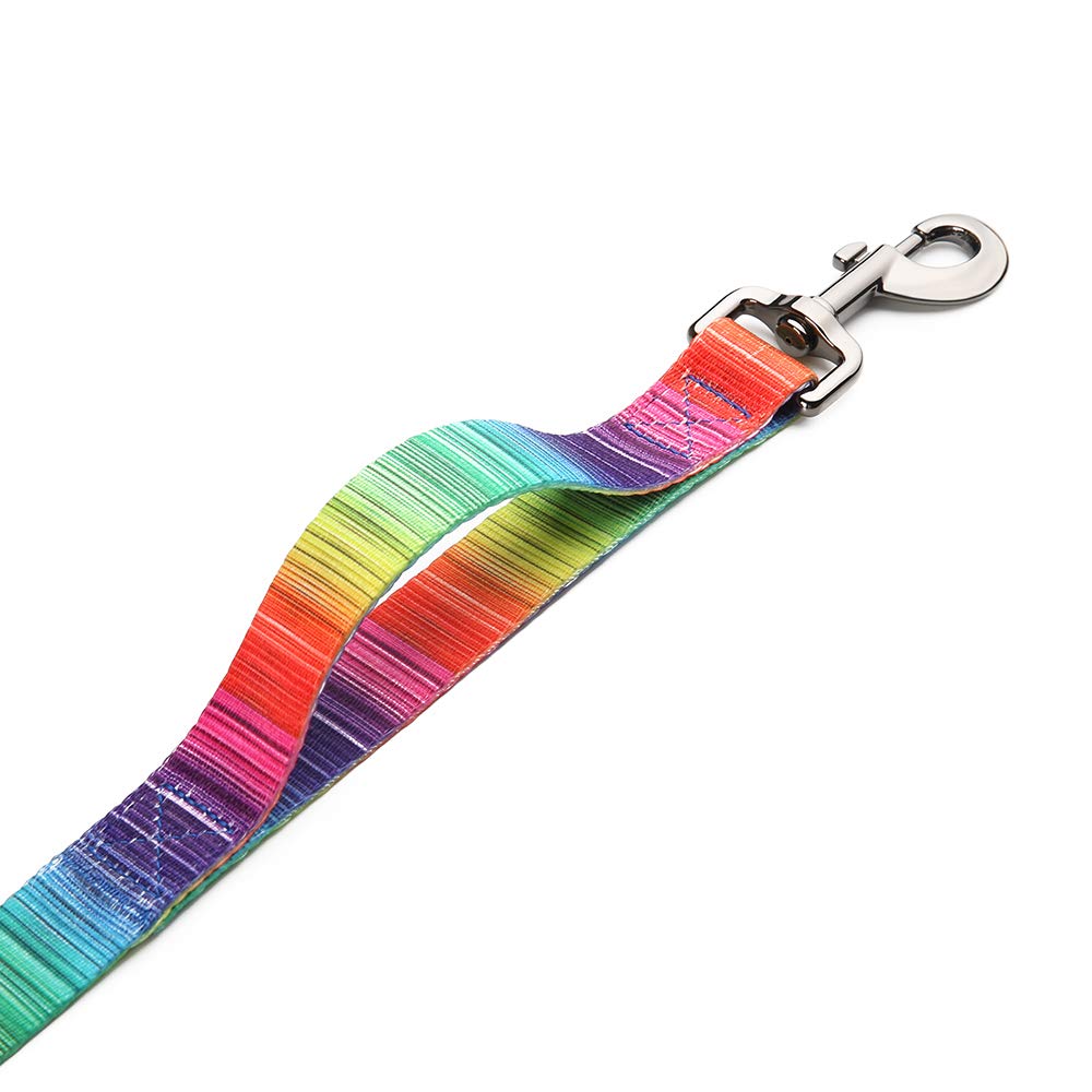 Dyaprwu Dog Leash - Durable For Small, Medium & Large Dogs (L56 W1) - Two Control Handles, Color A